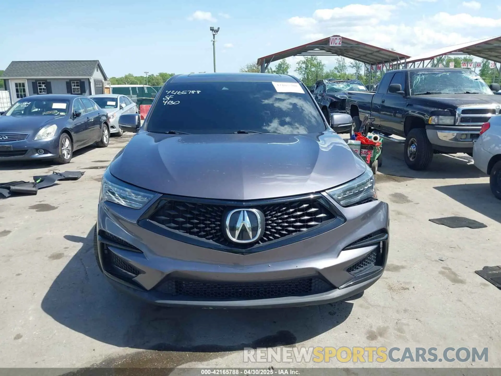 12 Photograph of a damaged car 5J8TC2H65ML001269 ACURA RDX 2021