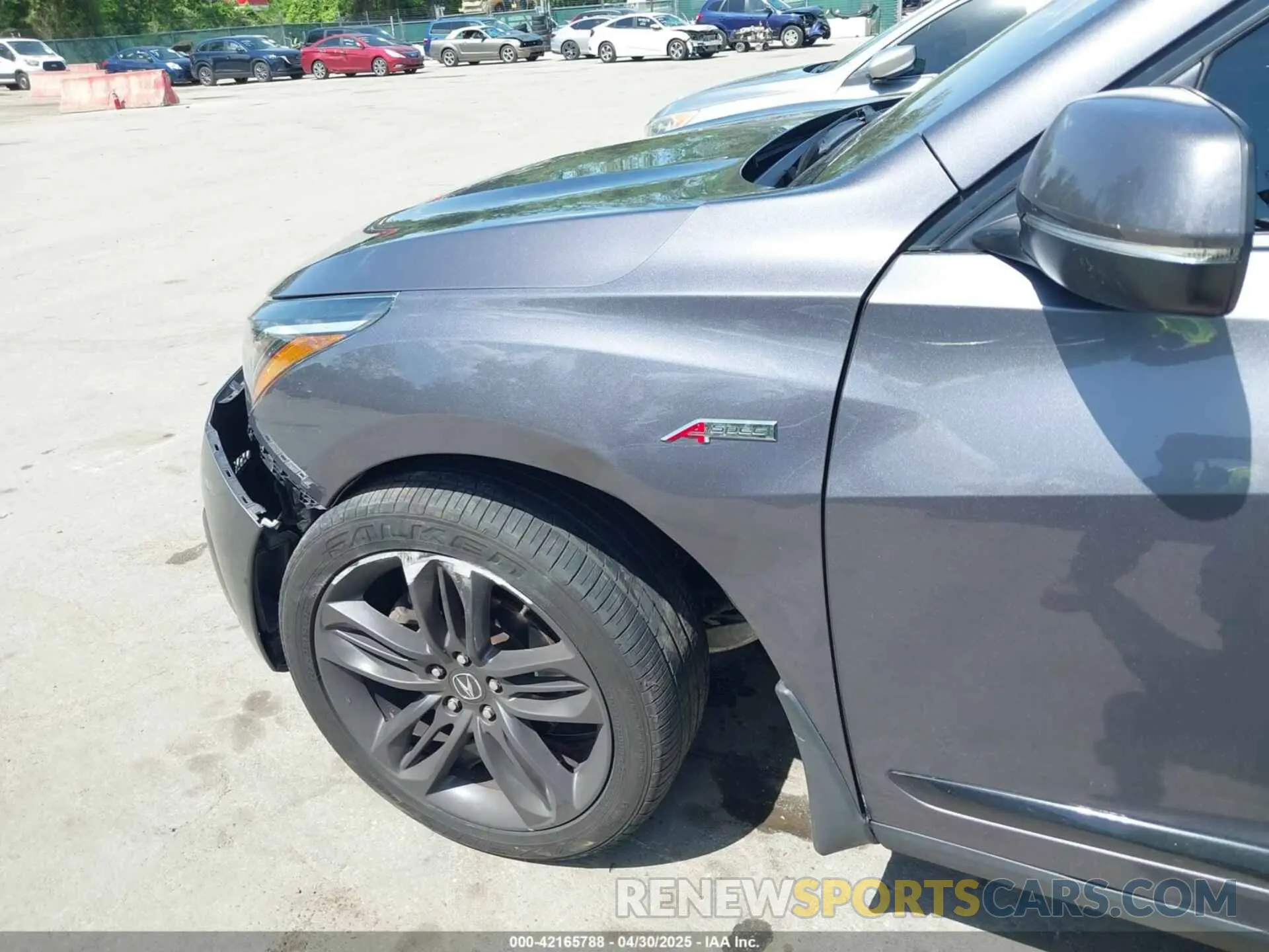 17 Photograph of a damaged car 5J8TC2H65ML001269 ACURA RDX 2021