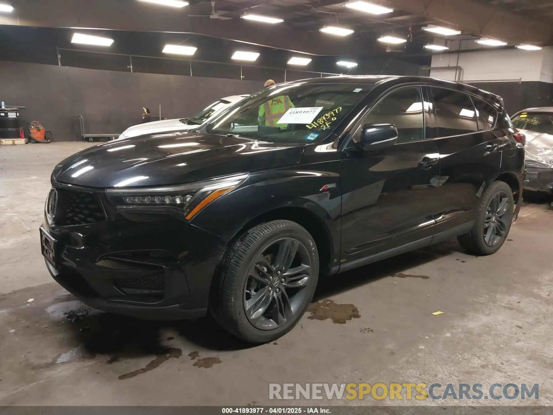 2 Photograph of a damaged car 5J8TC2H66ML026858 ACURA RDX 2021