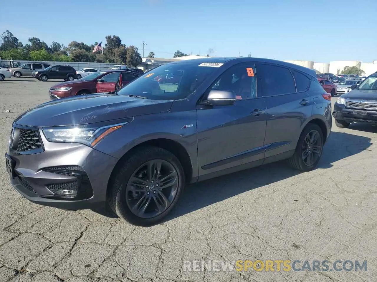 1 Photograph of a damaged car 5J8TC2H69ML010461 ACURA RDX 2021