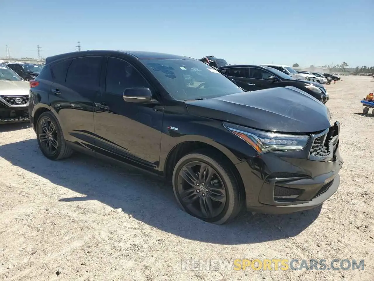 4 Фотография поврежденного автомобиля 5J8TC2H69ML037580 ACURA RDX 2021