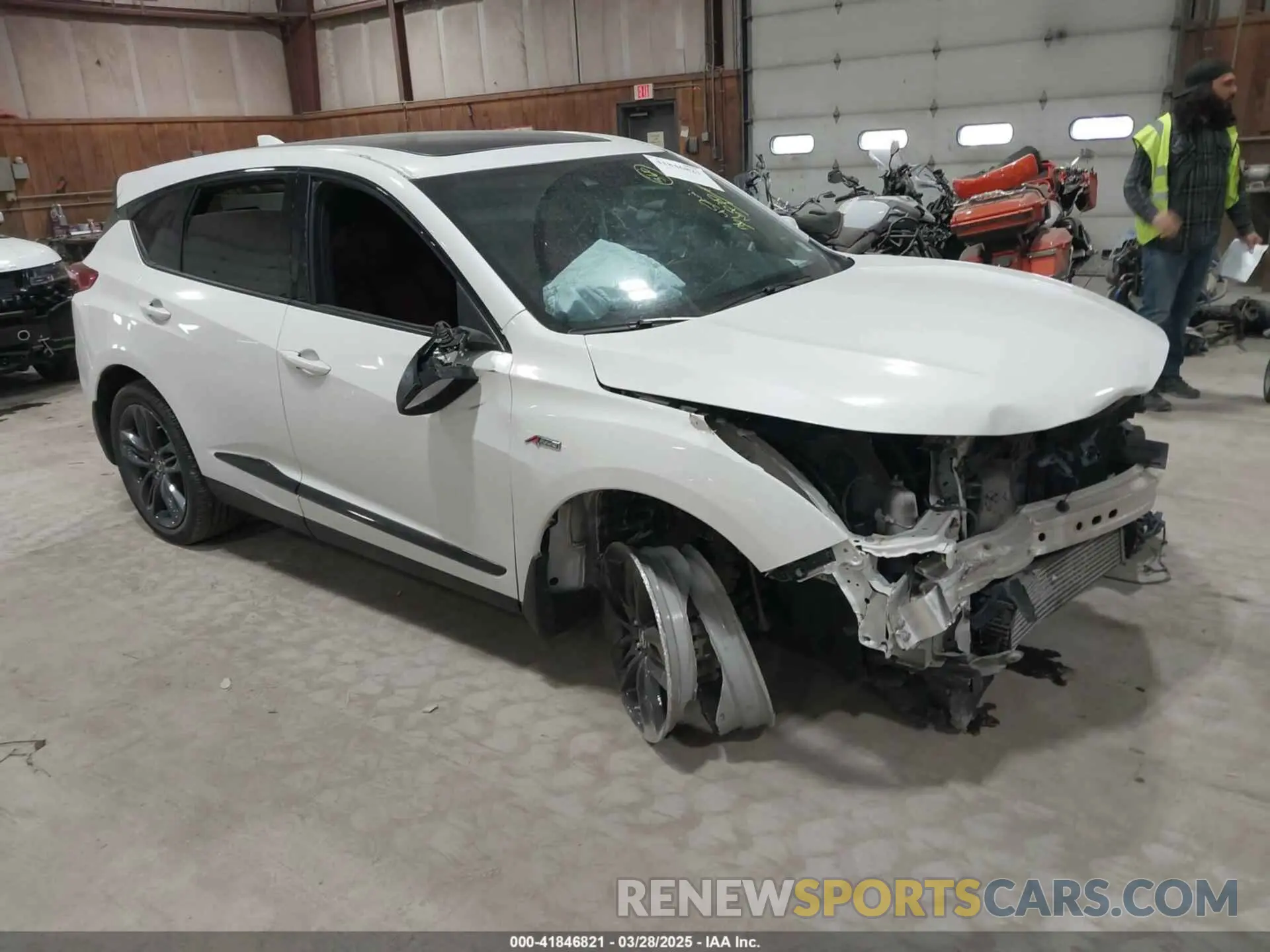 1 Фотография поврежденного автомобиля 5J8TC2H69ML803565 ACURA RDX 2021