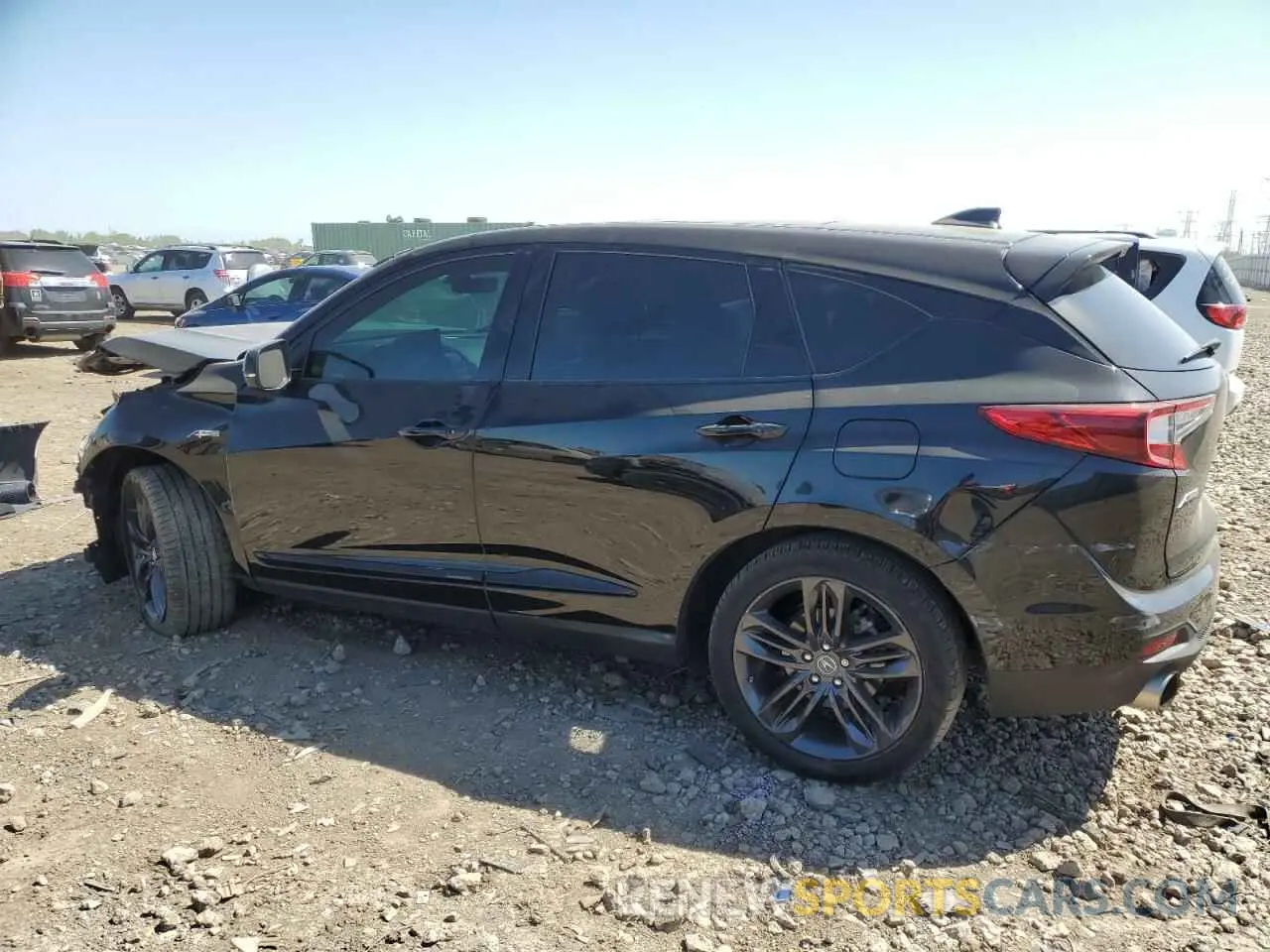 2 Photograph of a damaged car 5J8TC2H6XML031416 ACURA RDX 2021