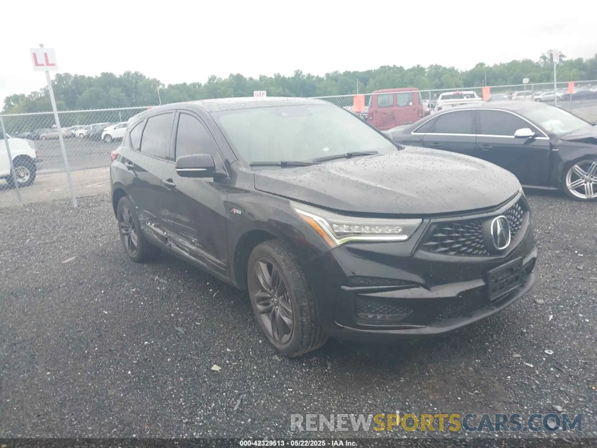 1 Photograph of a damaged car 5J8TC2H6XML034106 ACURA RDX 2021