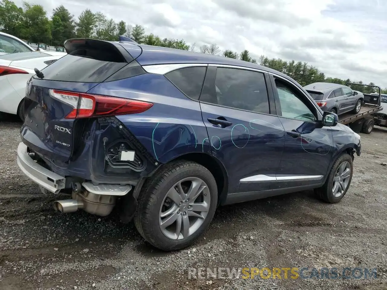 3 Photograph of a damaged car 5J8TC2H7XML029139 ACURA RDX 2021