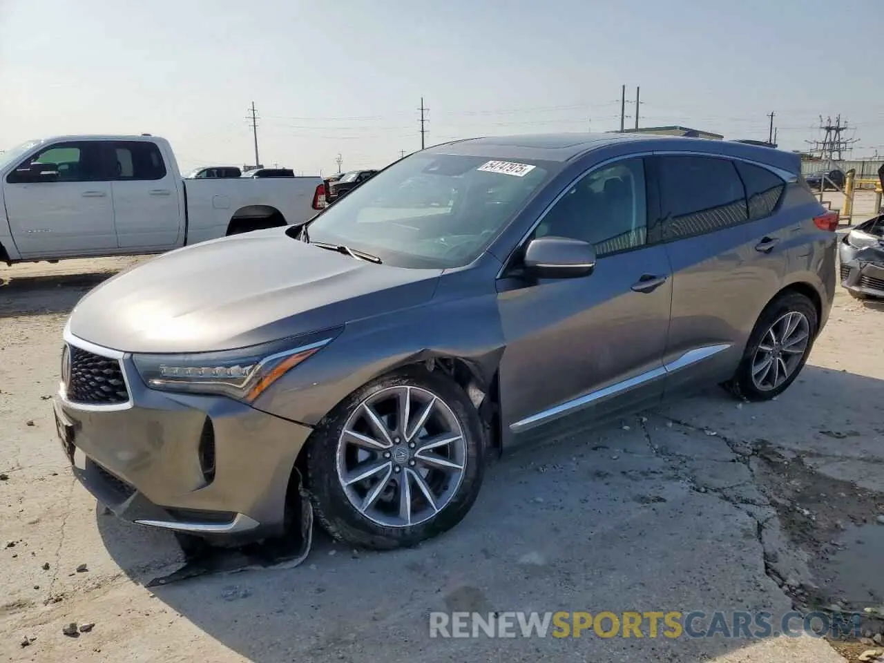 1 Photograph of a damaged car 5J8TC1H59NL006218 ACURA RDX 2022