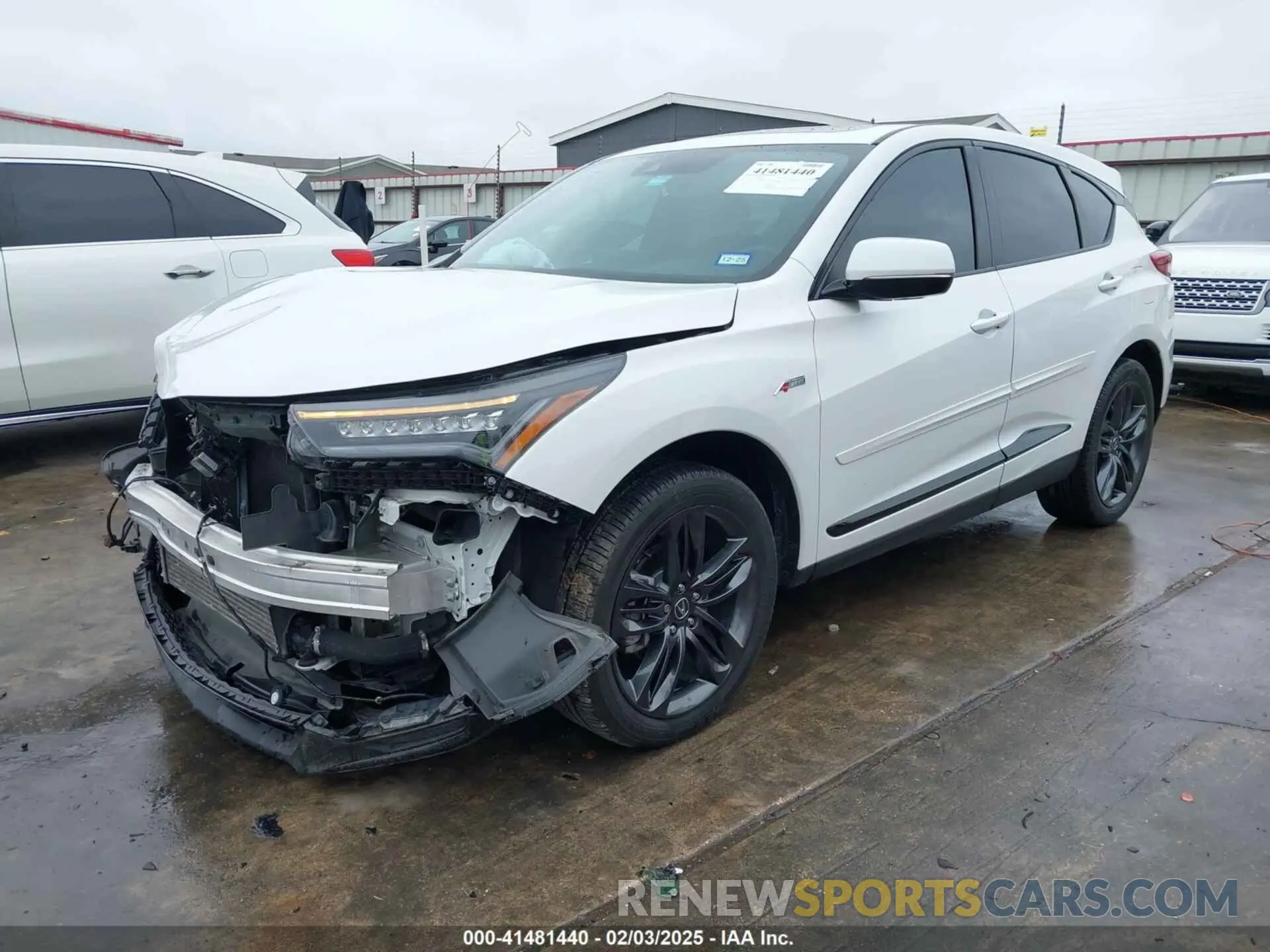 2 Фотография поврежденного автомобиля 5J8TC1H60NL000333 ACURA RDX 2022