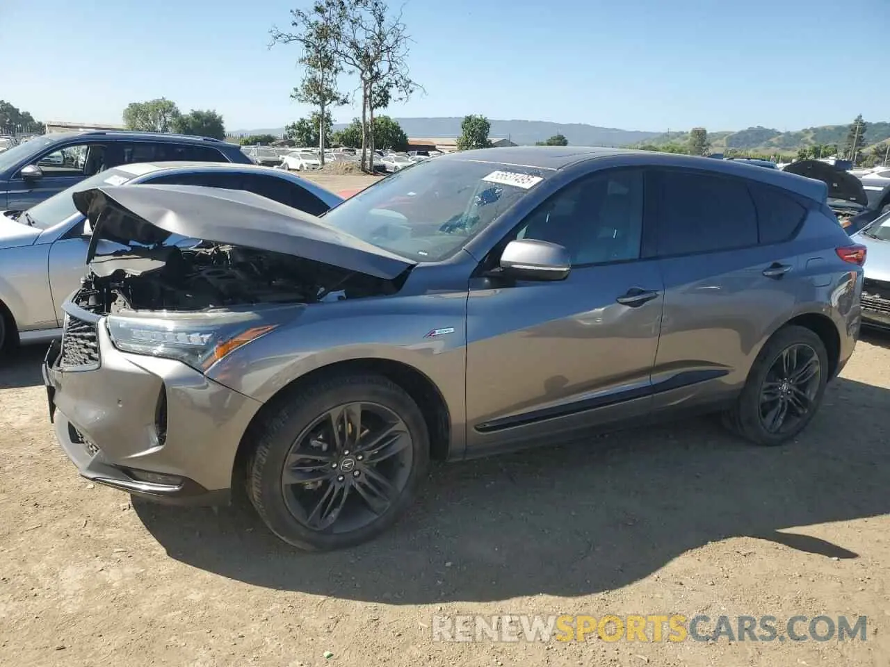1 Фотография поврежденного автомобиля 5J8TC1H63NL001606 ACURA RDX 2022