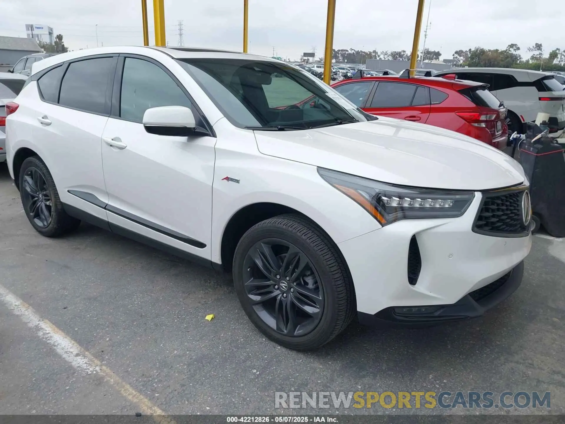 1 Photograph of a damaged car 5J8TC1H65NL006760 ACURA RDX 2022
