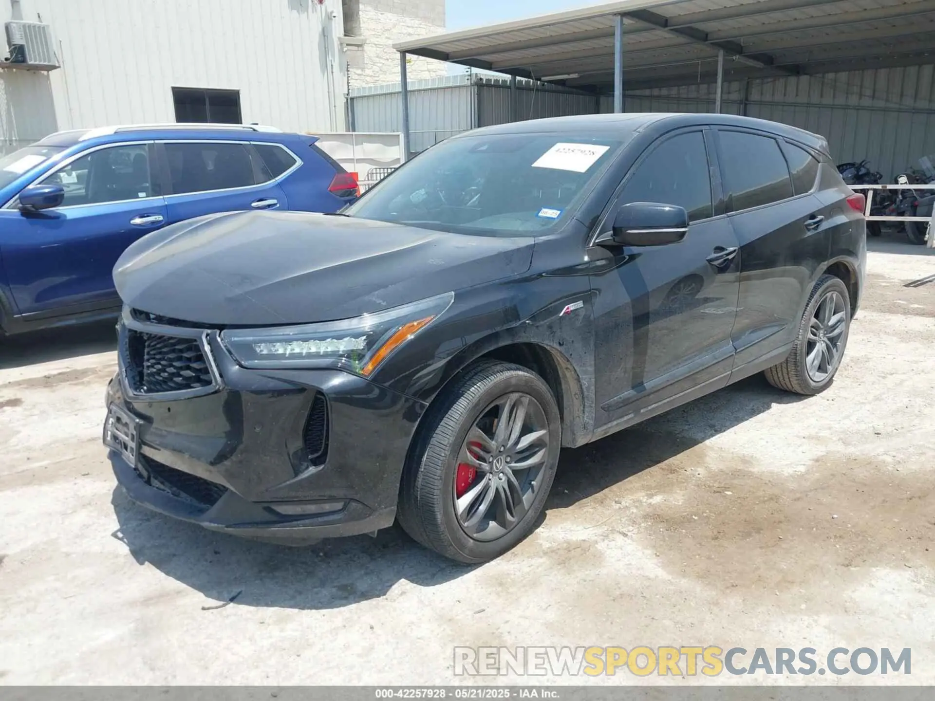 2 Фотография поврежденного автомобиля 5J8TC1H6XNL006589 ACURA RDX 2022