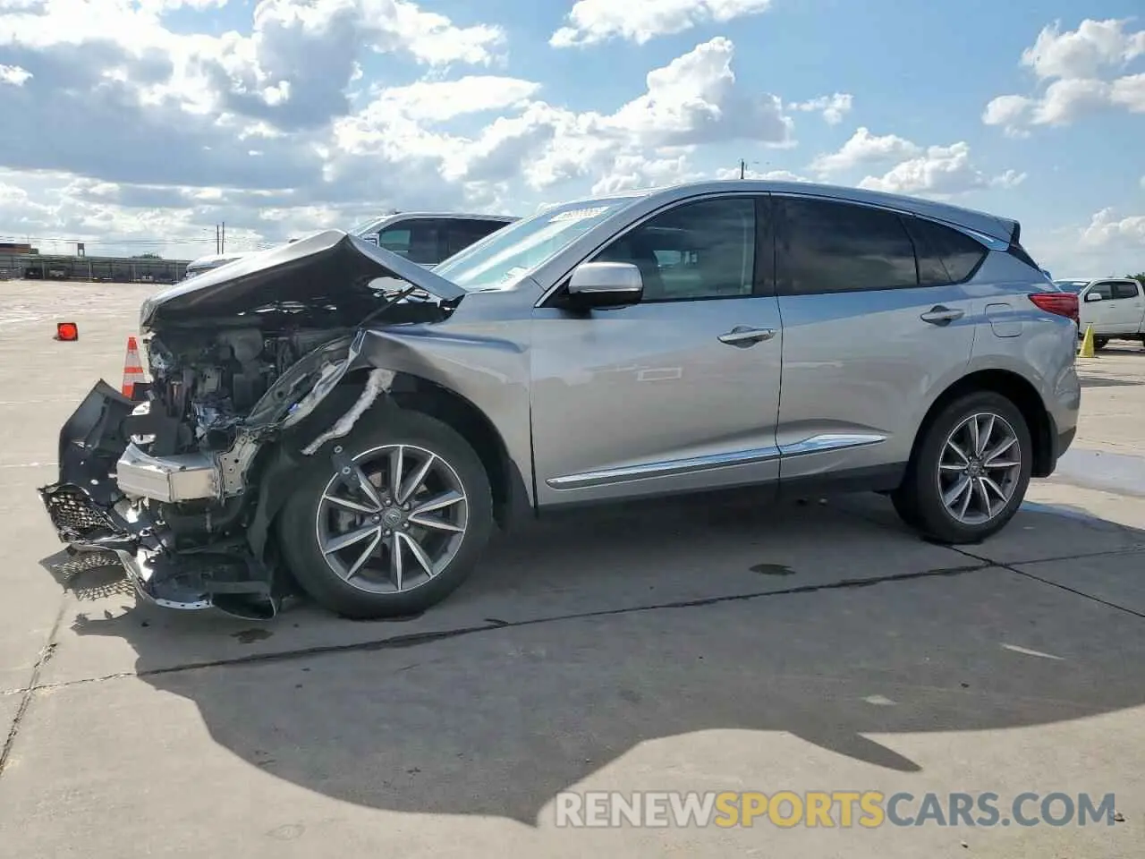 1 Photograph of a damaged car 5J8TC2H52NL018734 ACURA RDX 2022