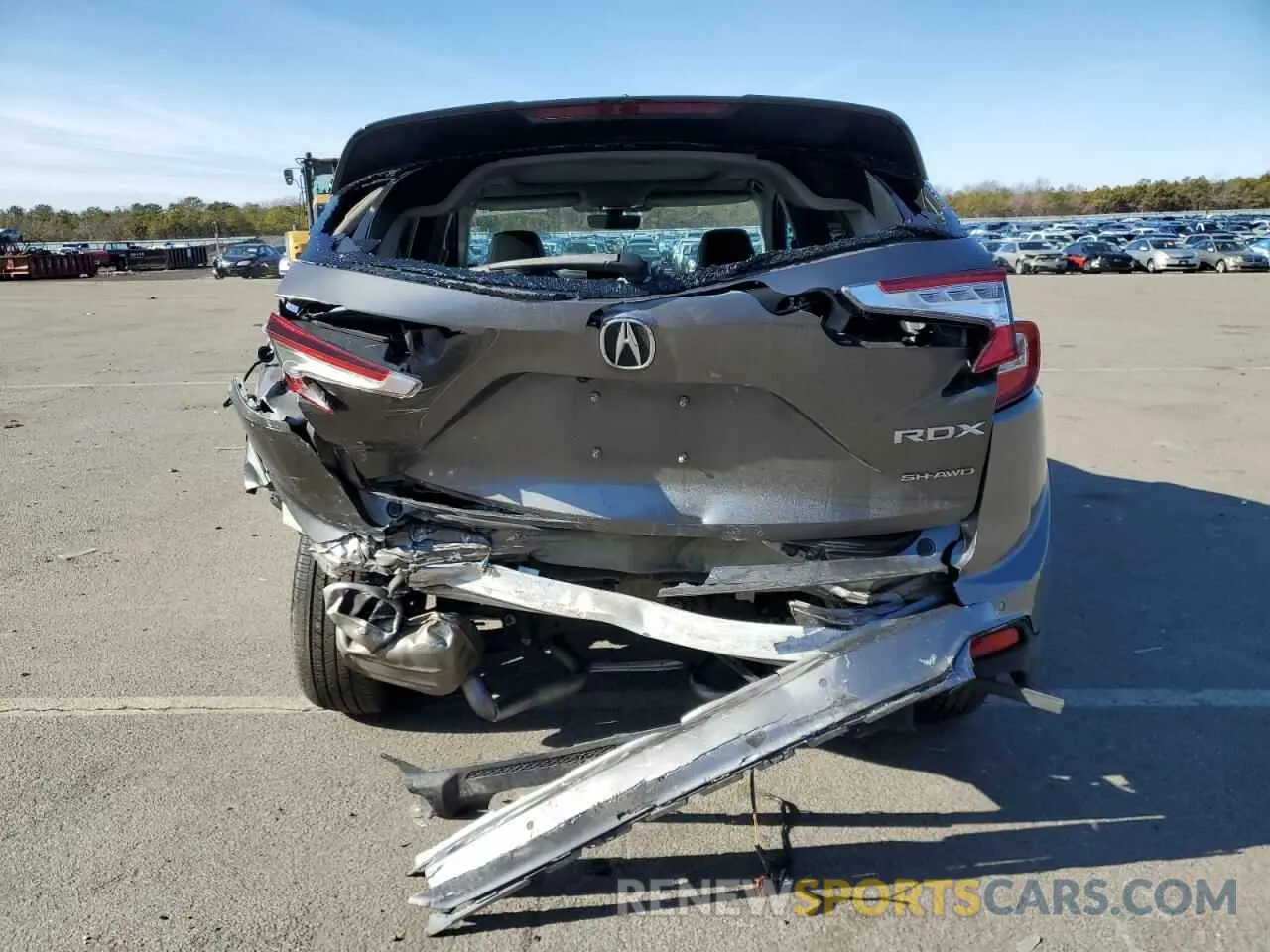 6 Фотография поврежденного автомобиля 5J8TC2H56NL010393 ACURA RDX 2022