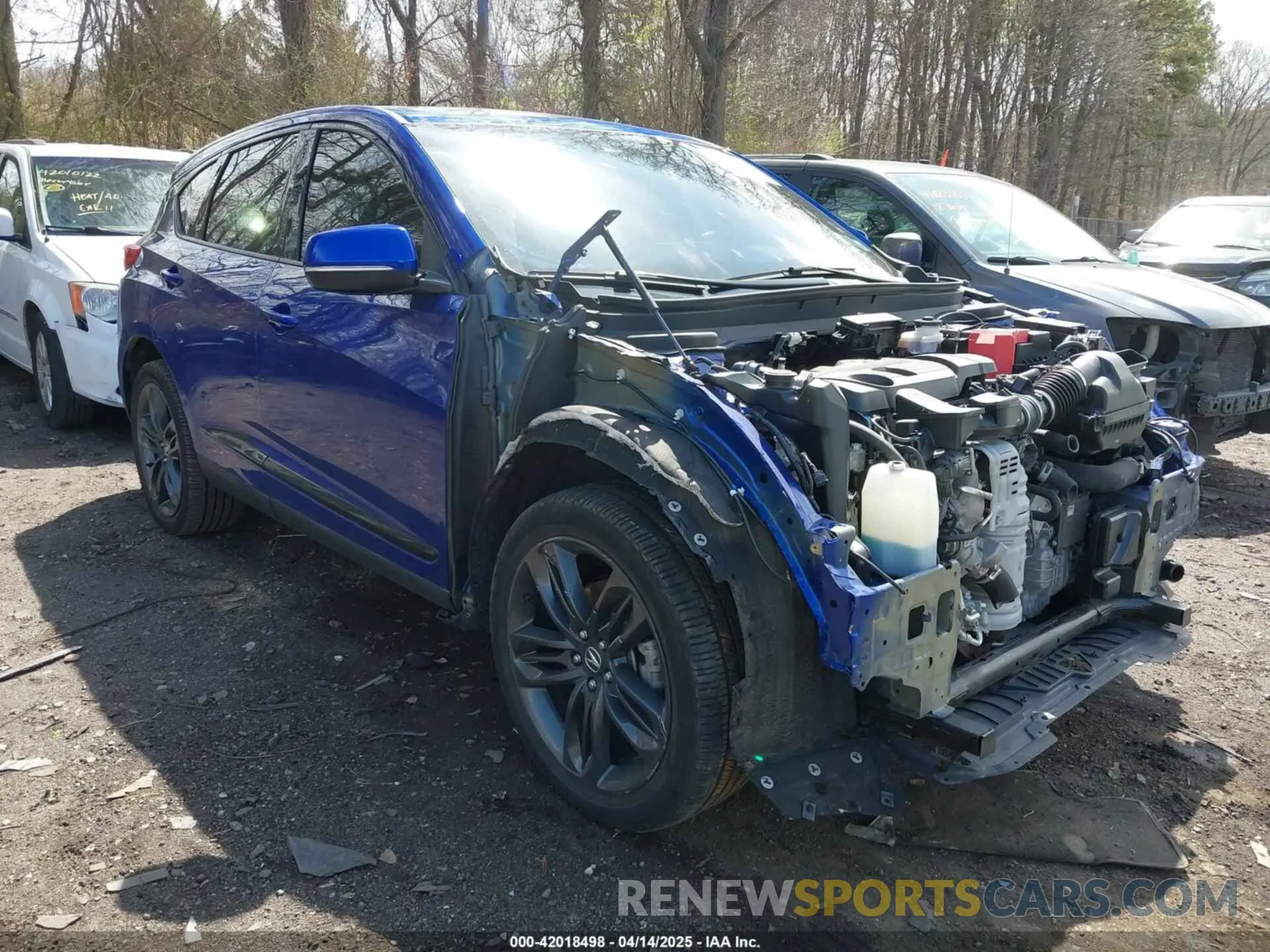 1 Photograph of a damaged car 5J8TC2H68NL012686 ACURA RDX 2022