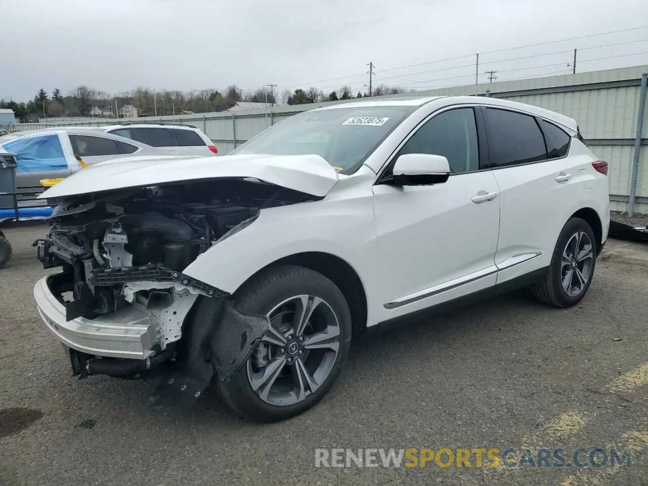 1 Photograph of a damaged car 5J8TC2H70NL003201 ACURA RDX 2022