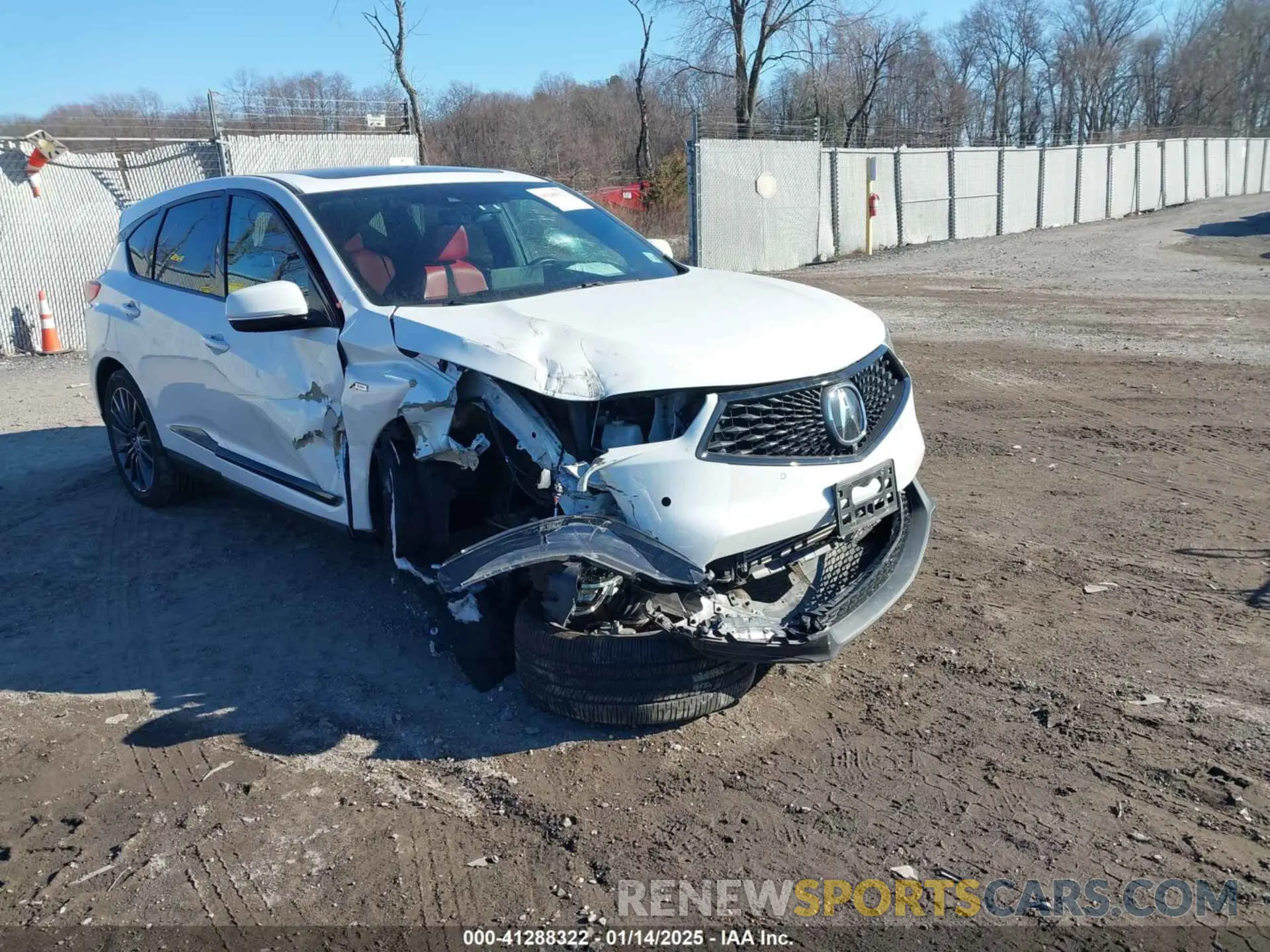 1 Photograph of a damaged car 5J8TC2H82NL005931 ACURA RDX 2022