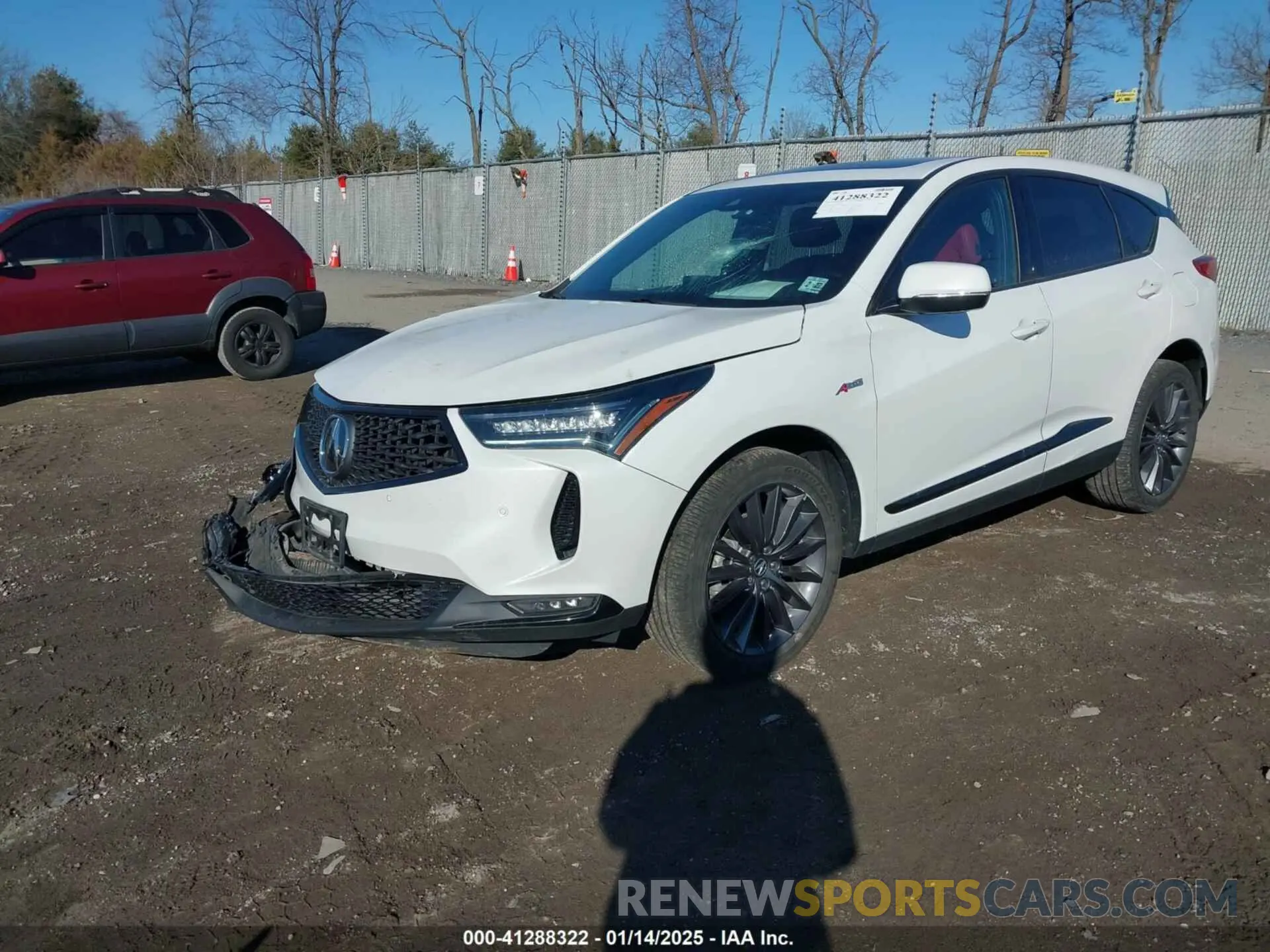 2 Photograph of a damaged car 5J8TC2H82NL005931 ACURA RDX 2022