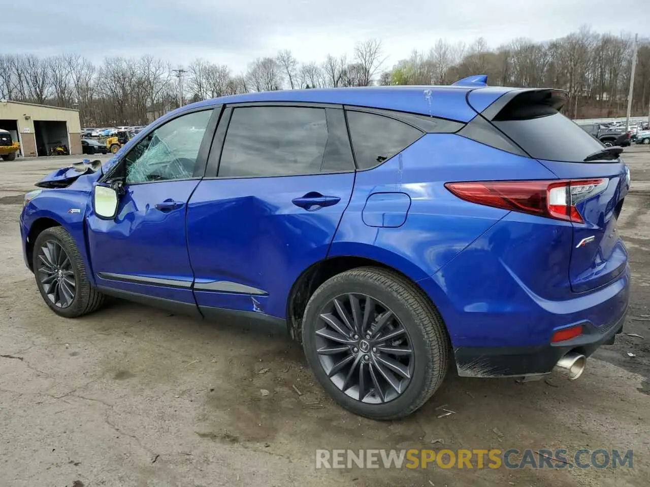 2 Photograph of a damaged car 5J8TC2H83NL008014 ACURA RDX 2022