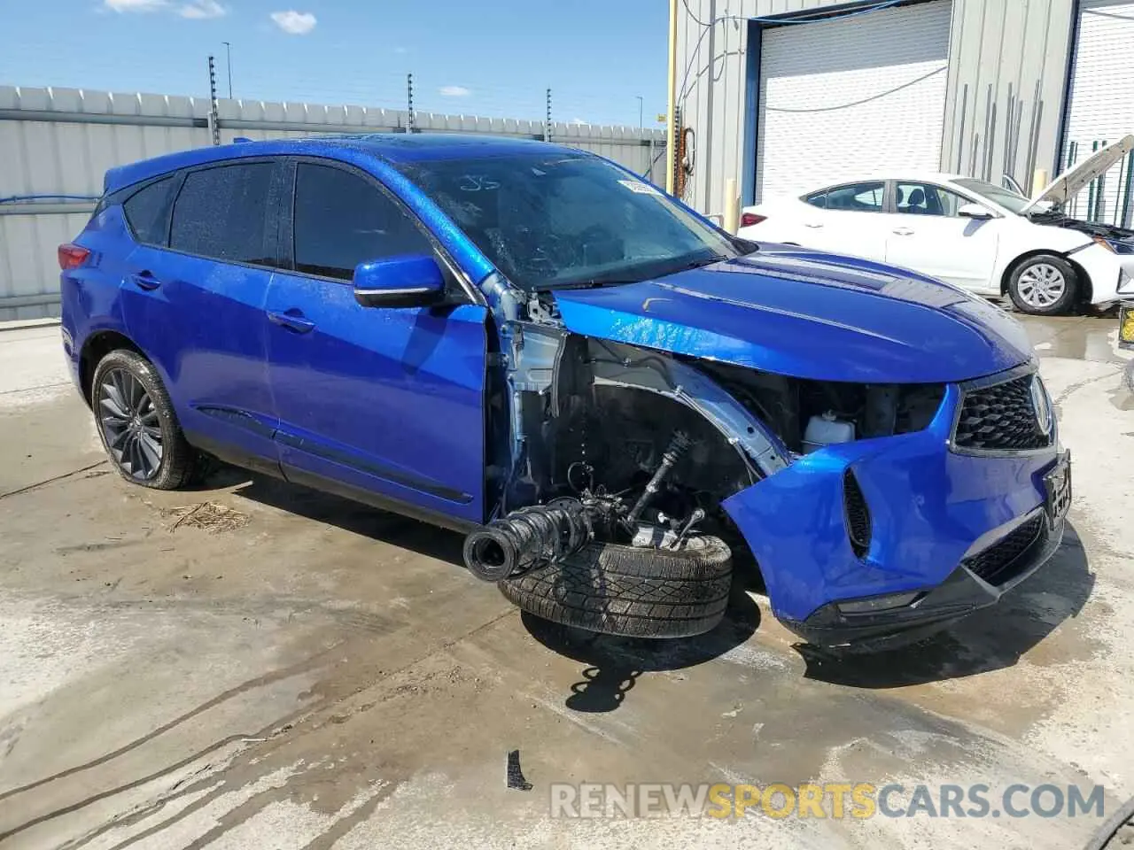 4 Photograph of a damaged car 5J8TC2H85NL007852 ACURA RDX 2022