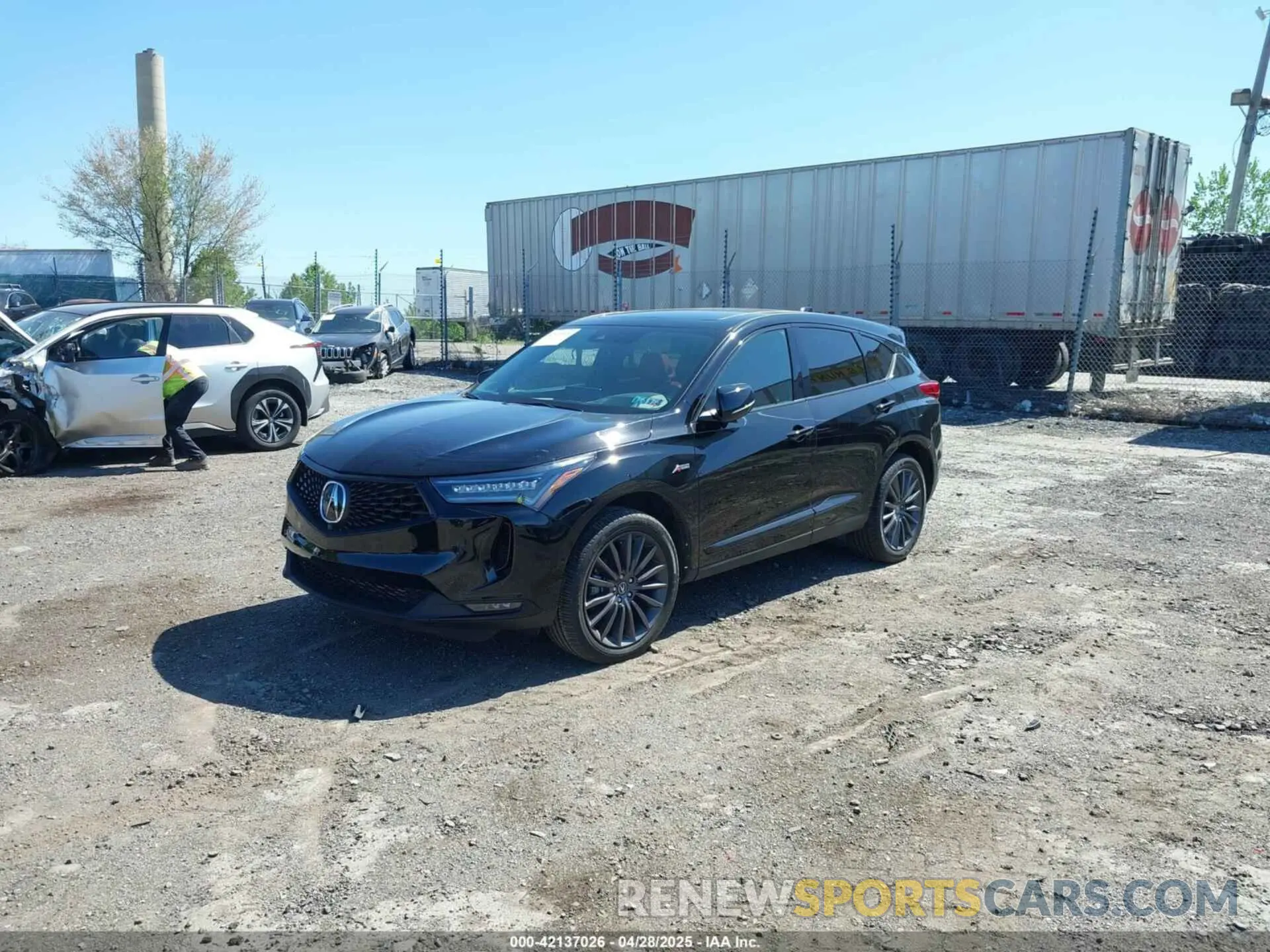 2 Фотография поврежденного автомобиля 5J8TC2H85NL013697 ACURA RDX 2022