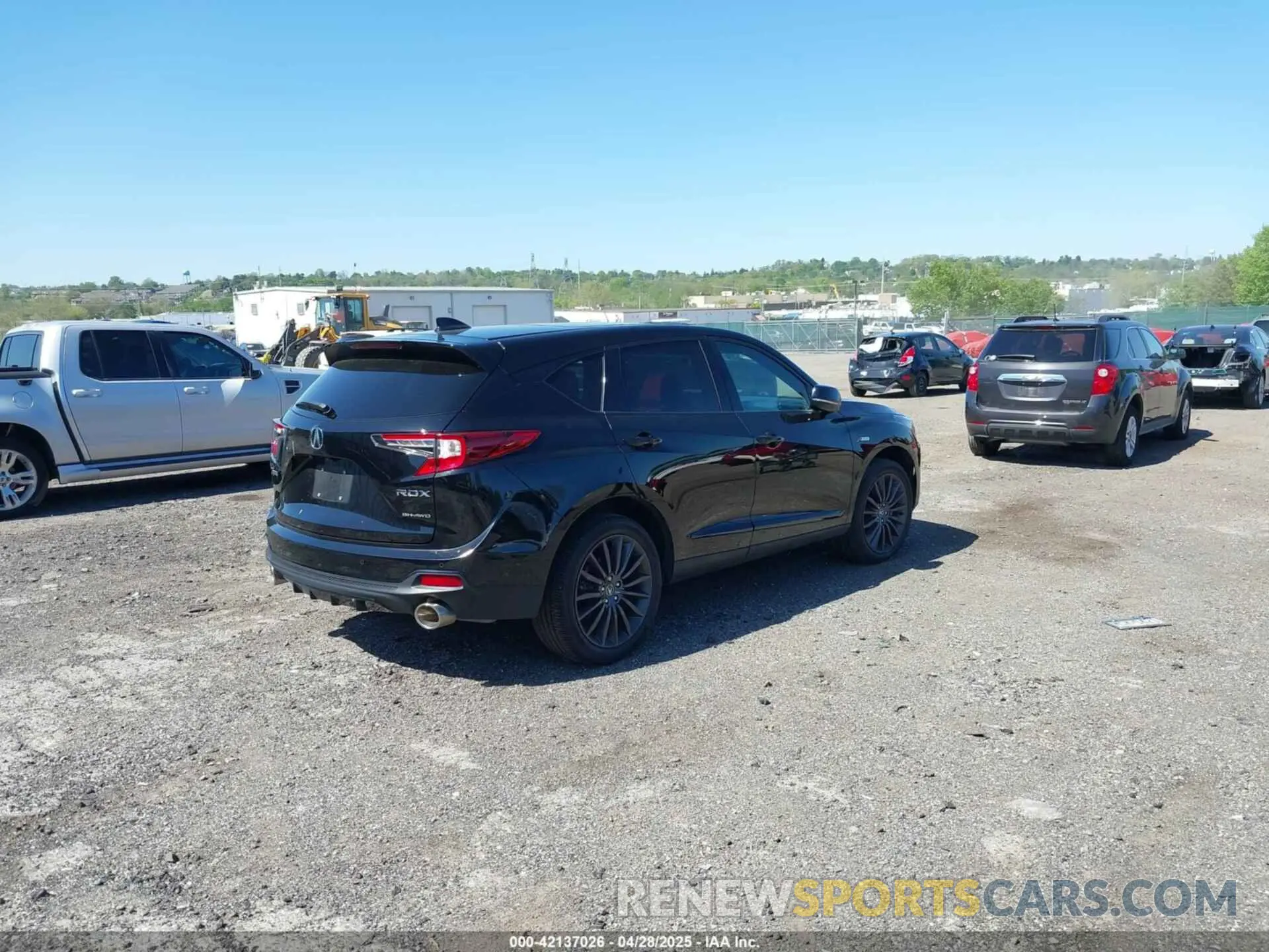 4 Фотография поврежденного автомобиля 5J8TC2H85NL013697 ACURA RDX 2022