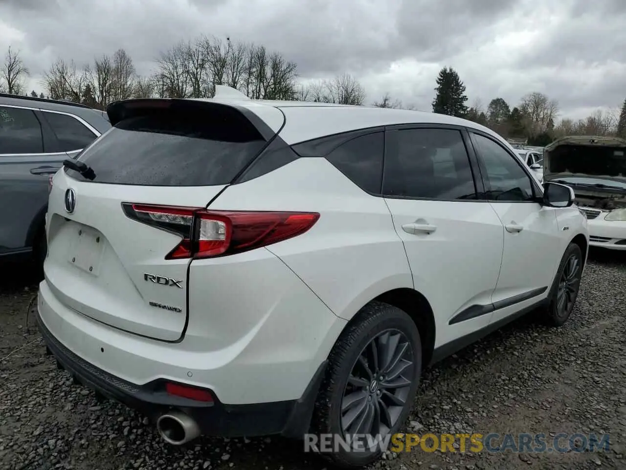 3 Photograph of a damaged car 5J8TC2H89NL009202 ACURA RDX 2022