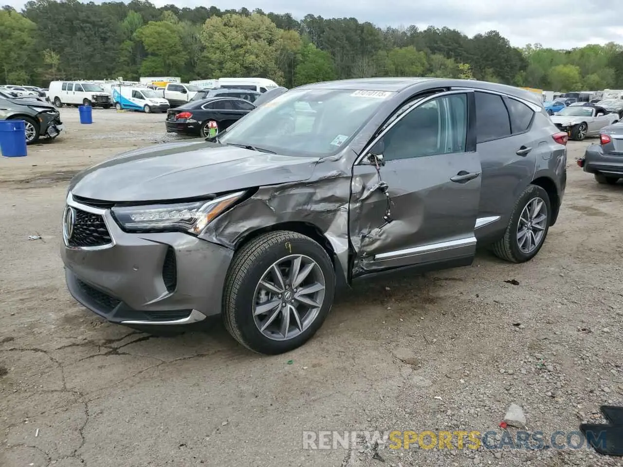 1 Photograph of a damaged car 5J8TC1H54PL000023 ACURA RDX 2023