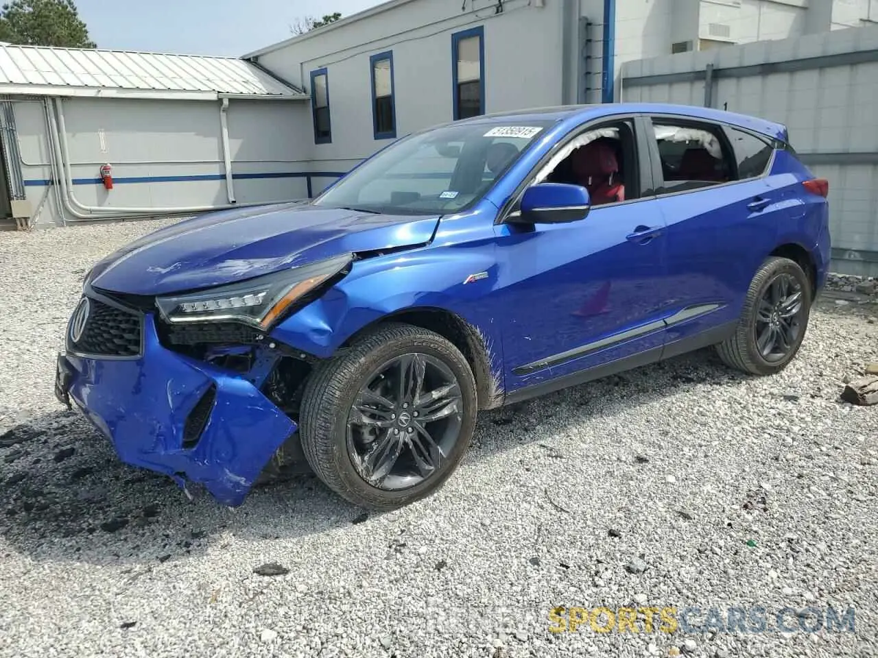 1 Photograph of a damaged car 5J8TC1H69PL000446 ACURA RDX 2023