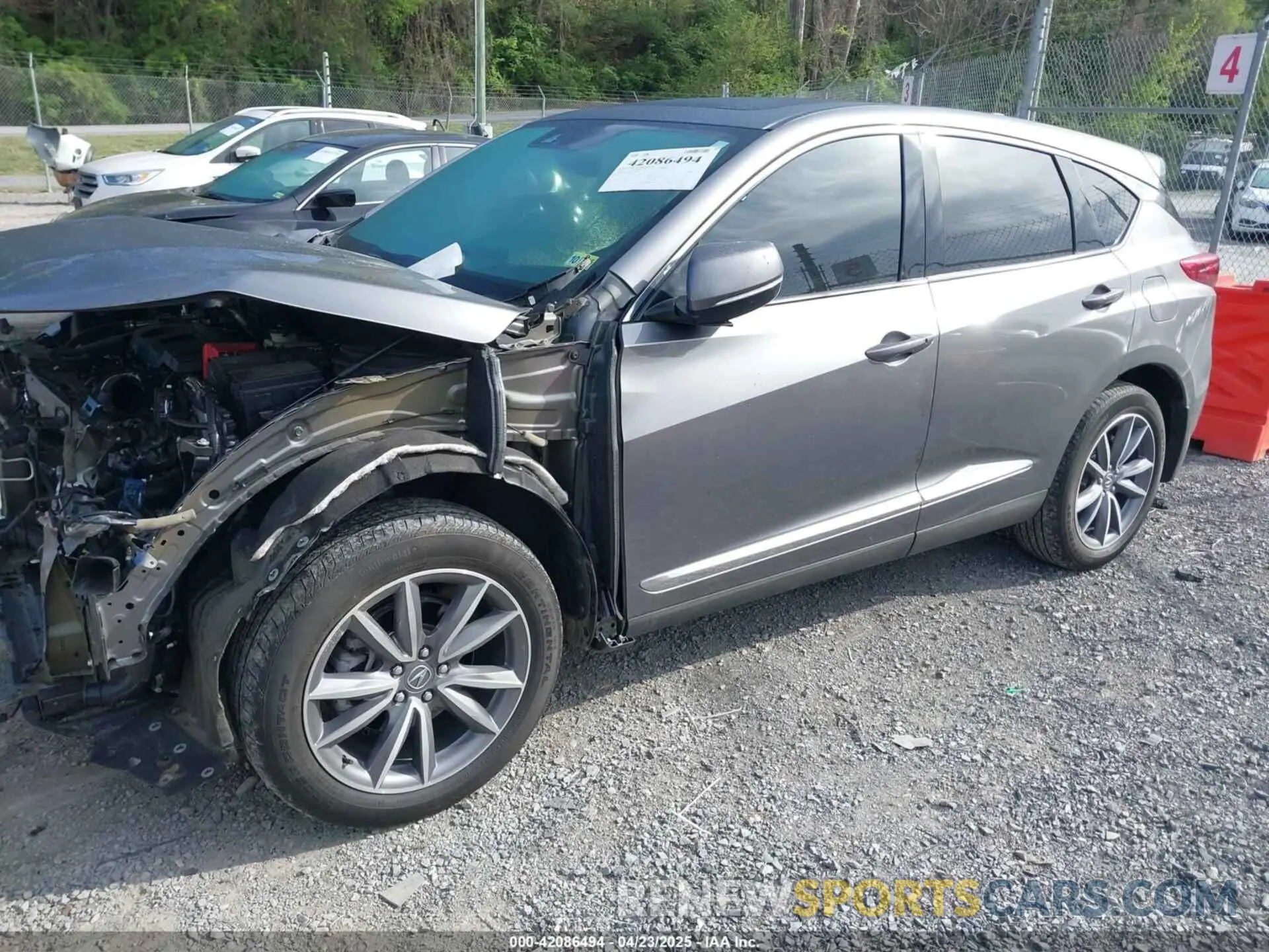 2 Photograph of a damaged car 5J8TC2H51PL007971 ACURA RDX 2023