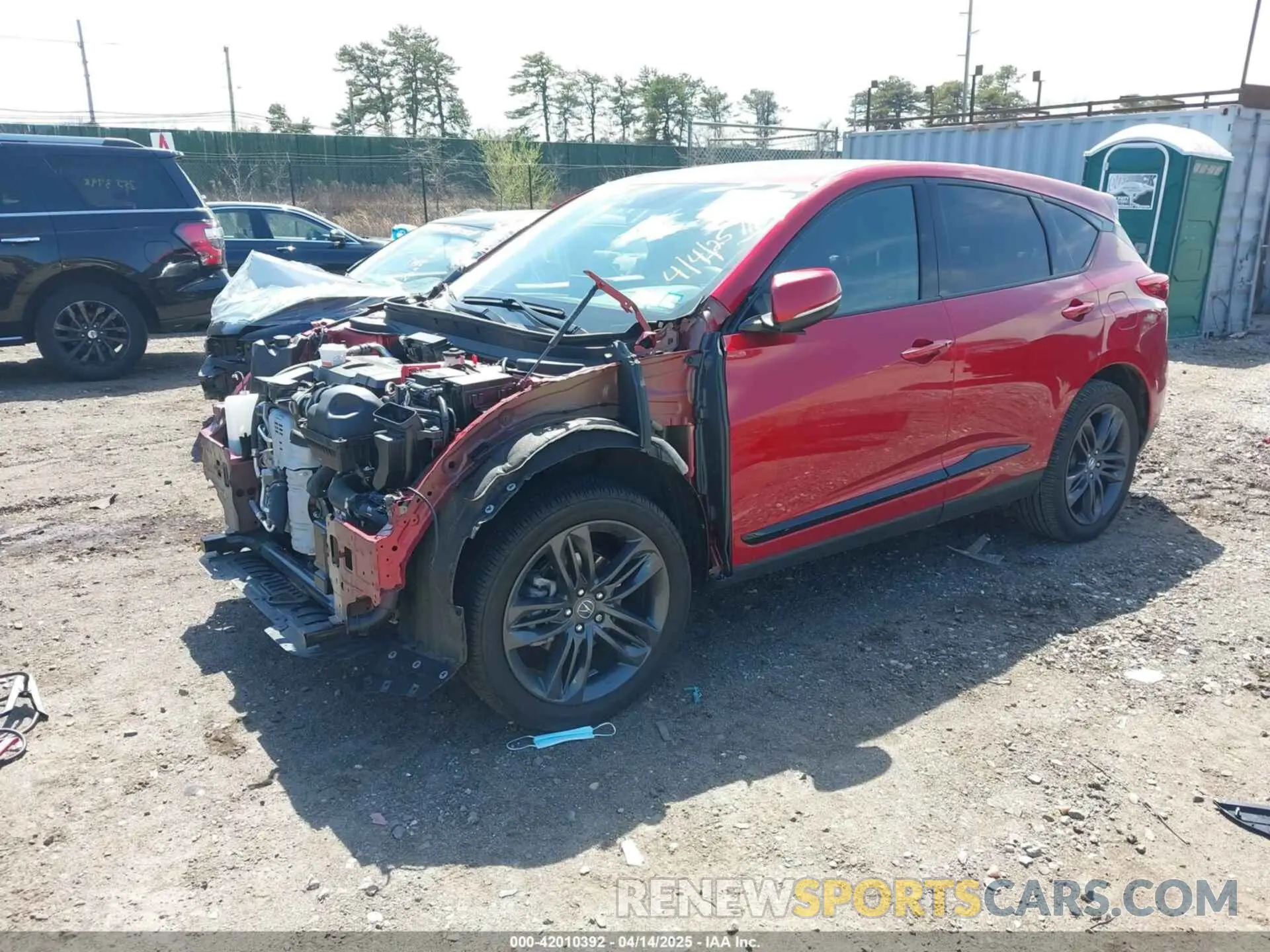 2 Photograph of a damaged car 5J8TC2H61PL009180 ACURA RDX 2023