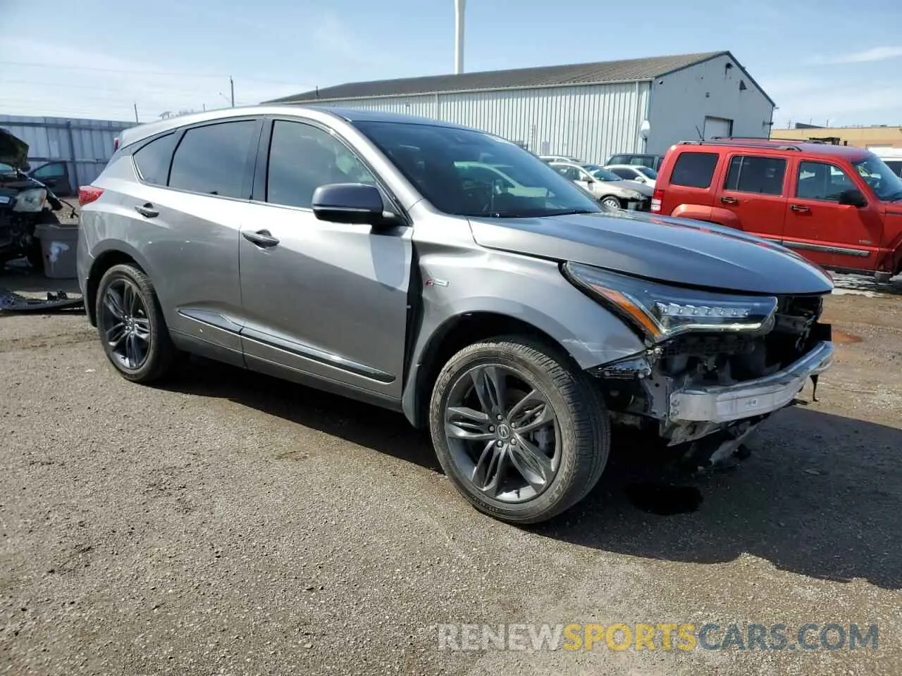 4 Photograph of a damaged car 5J8TC2H65PL803907 ACURA RDX 2023