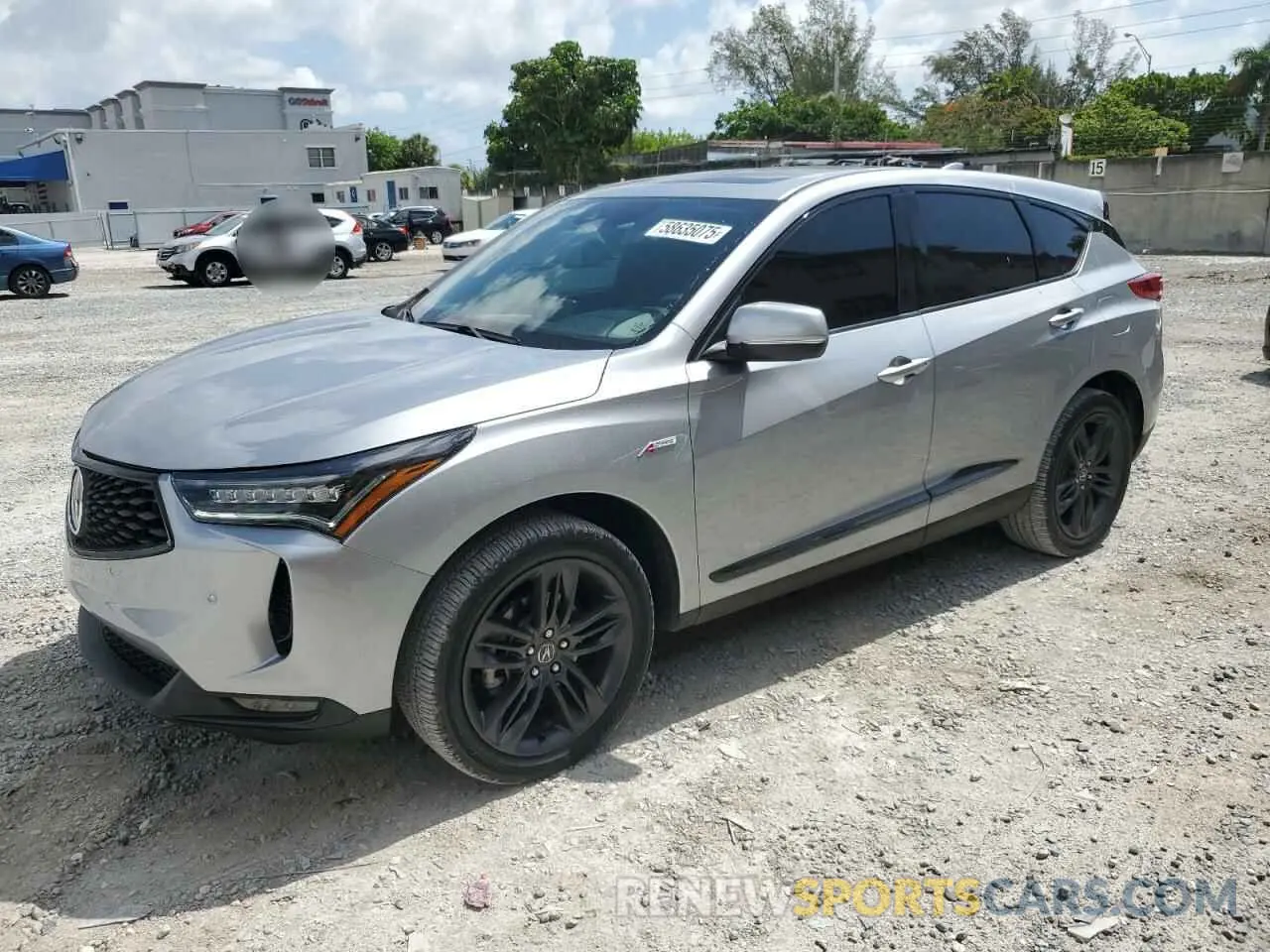 1 Photograph of a damaged car 5J8TC2H6XPL005175 ACURA RDX 2023