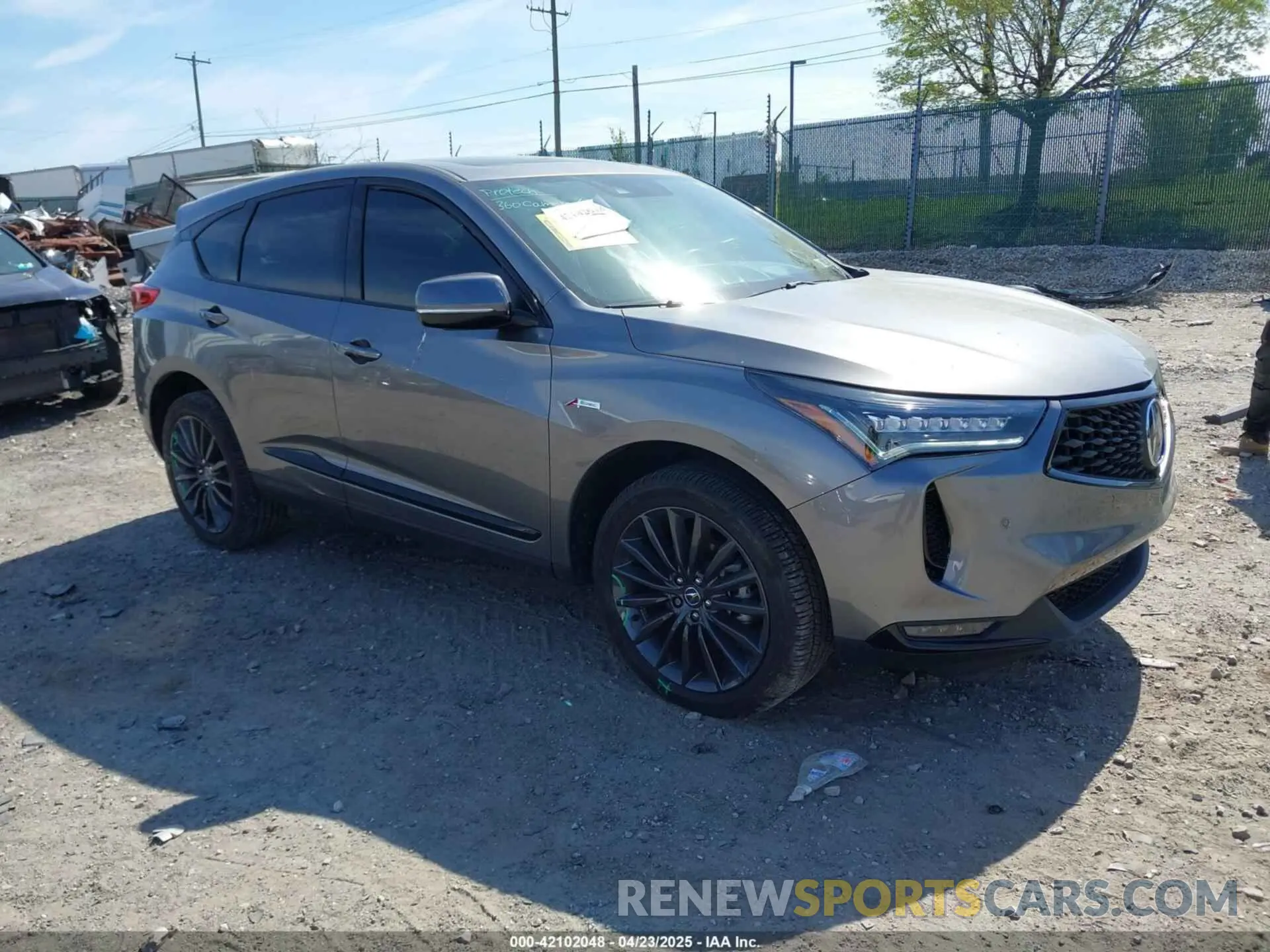 1 Фотография поврежденного автомобиля 5J8TC2H8XPL013018 ACURA RDX 2023
