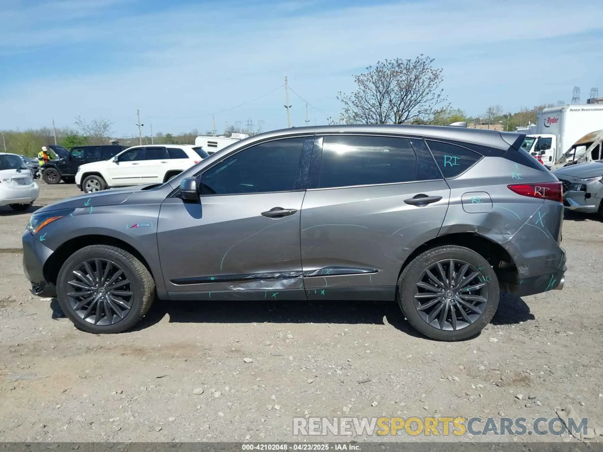 13 Фотография поврежденного автомобиля 5J8TC2H8XPL013018 ACURA RDX 2023