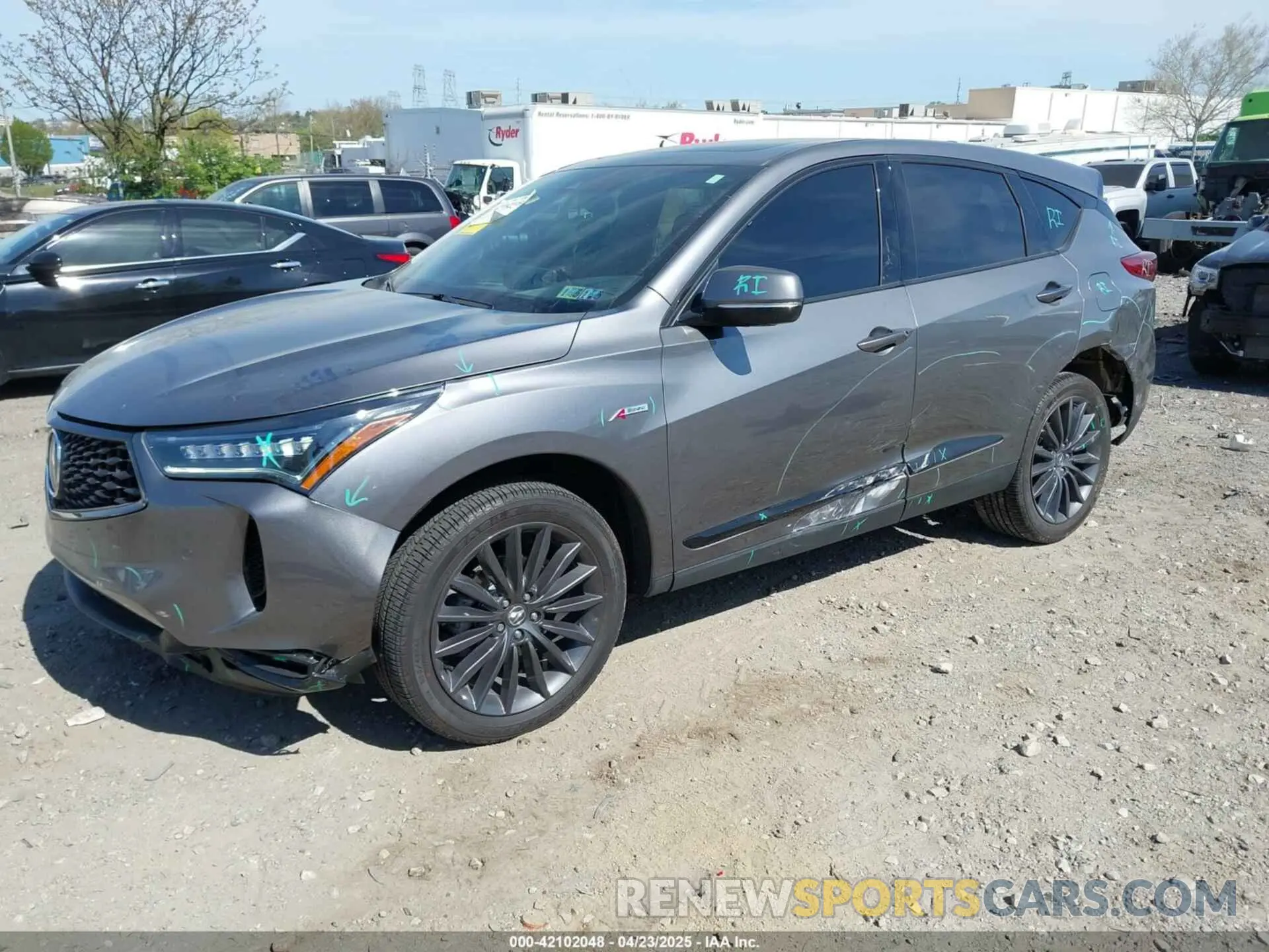 2 Фотография поврежденного автомобиля 5J8TC2H8XPL013018 ACURA RDX 2023