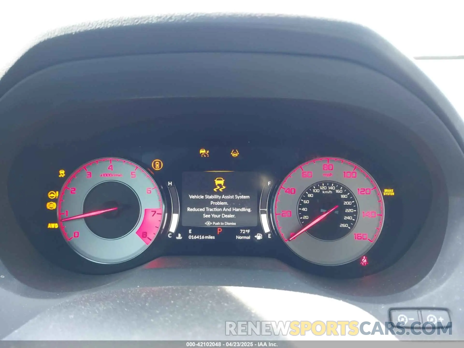 7 Фотография поврежденного автомобиля 5J8TC2H8XPL013018 ACURA RDX 2023