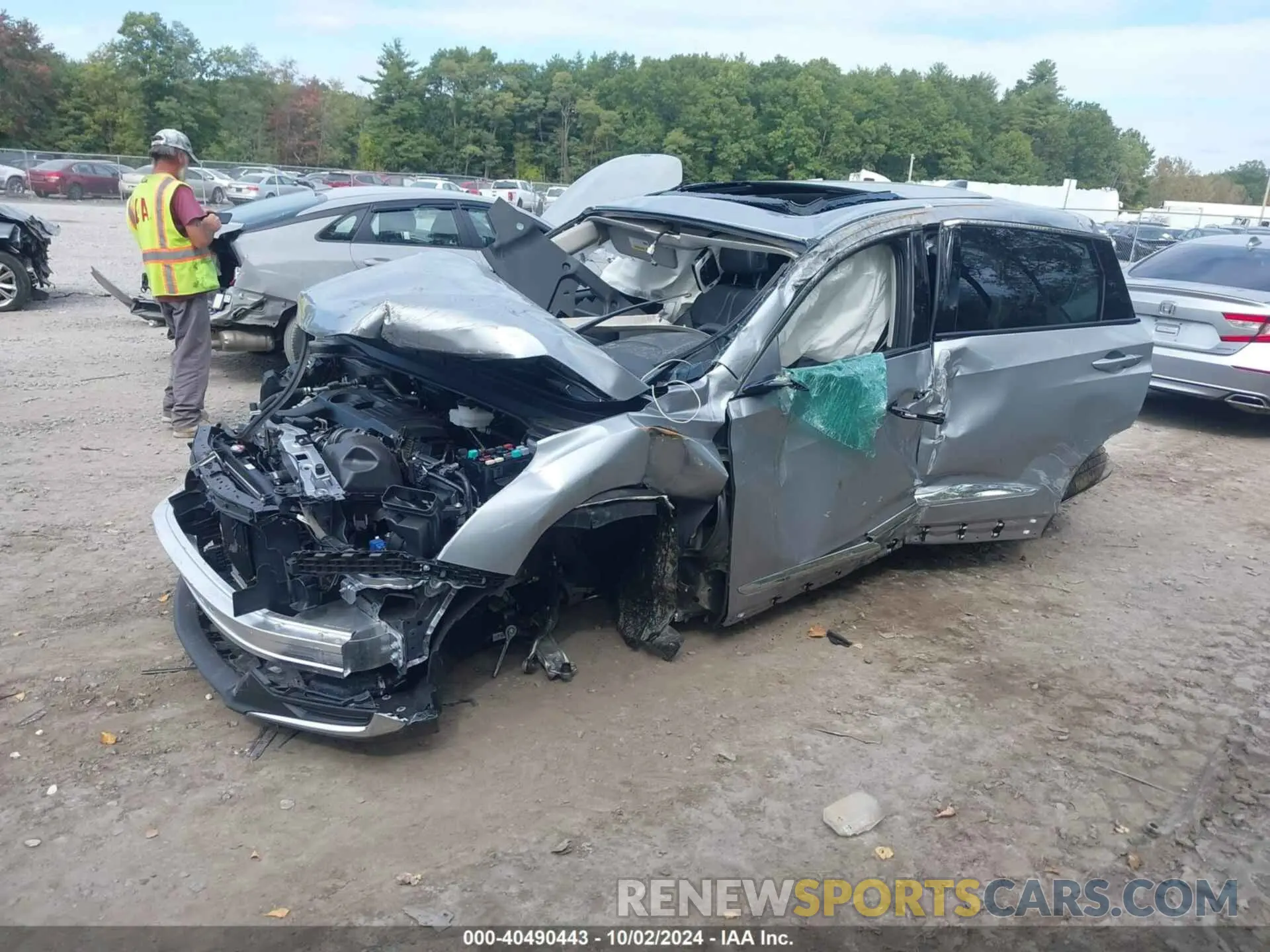2 Фотография поврежденного автомобиля 5J8TC2H56RL038152 ACURA RDX 2024
