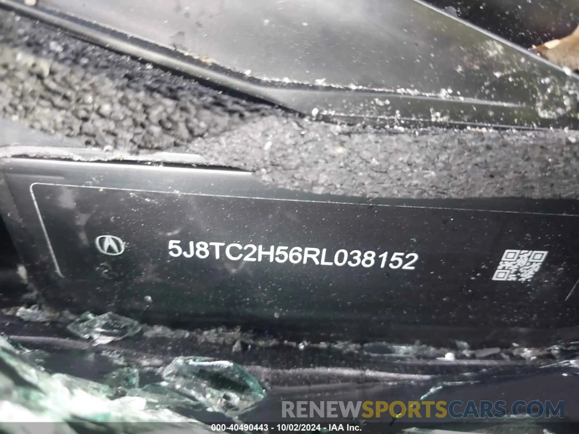 9 Фотография поврежденного автомобиля 5J8TC2H56RL038152 ACURA RDX 2024