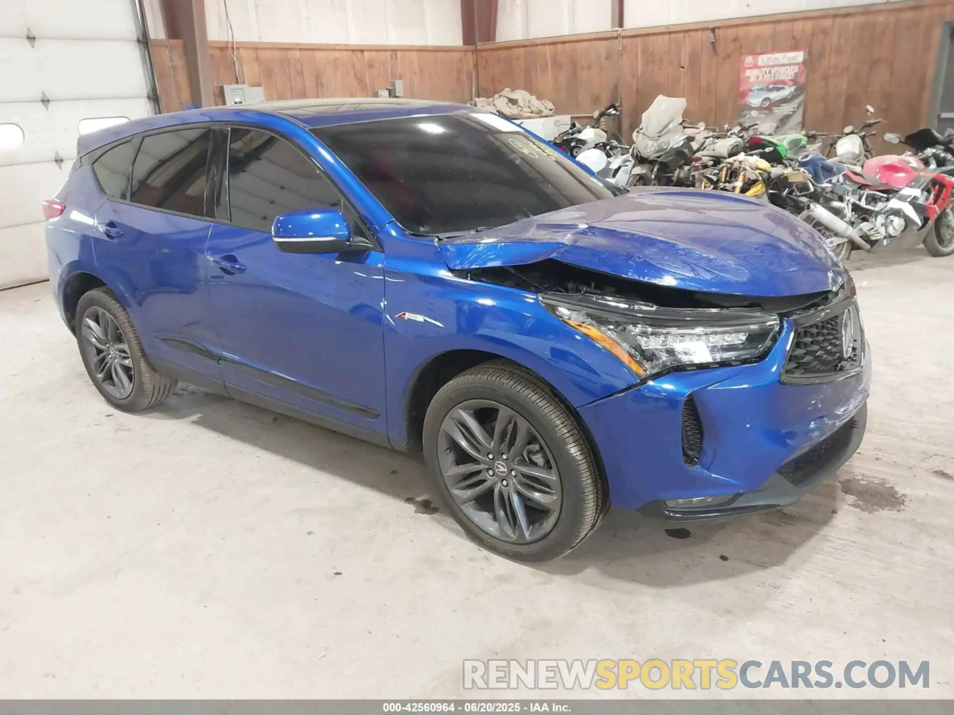 1 Photograph of a damaged car 5J8TC2H66RL025555 ACURA RDX 2024