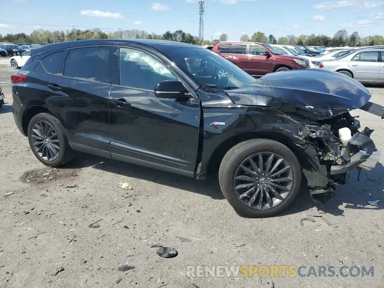 4 Photograph of a damaged car 5J8TC2H83RL001330 ACURA RDX 2024