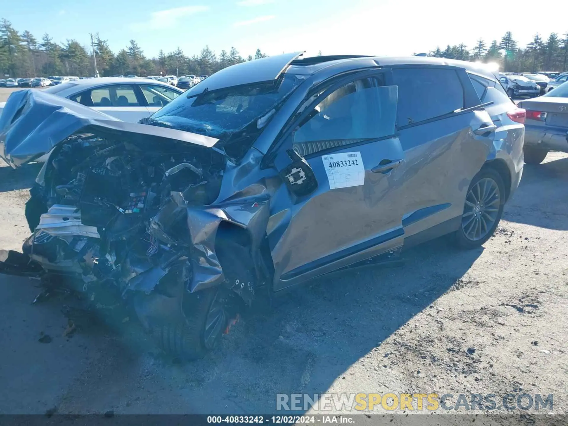 2 Photograph of a damaged car 5J8TC2H88RL031228 ACURA RDX 2024