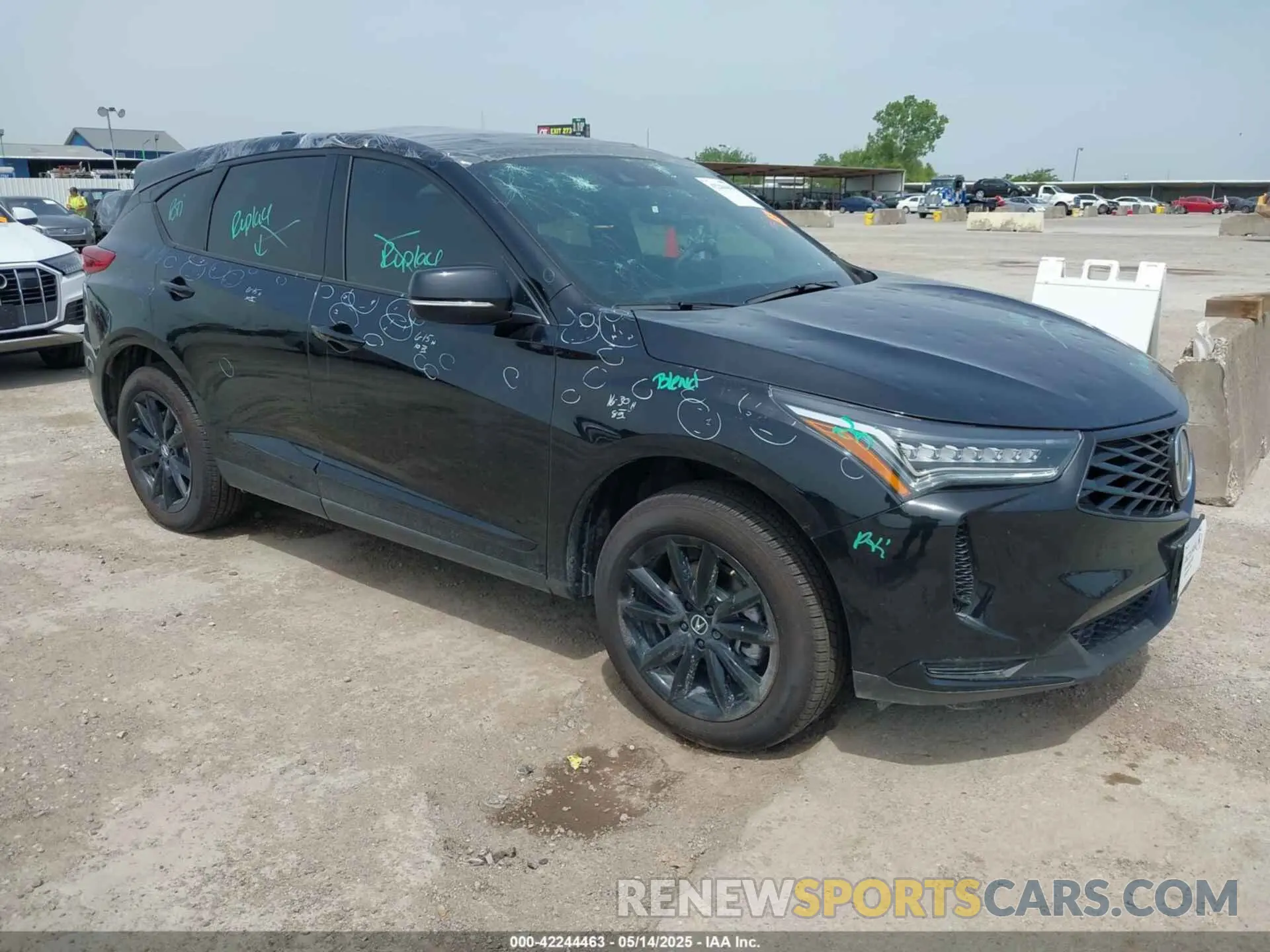 1 Photograph of a damaged car 5J8TC2H44SL013182 ACURA RDX 2025