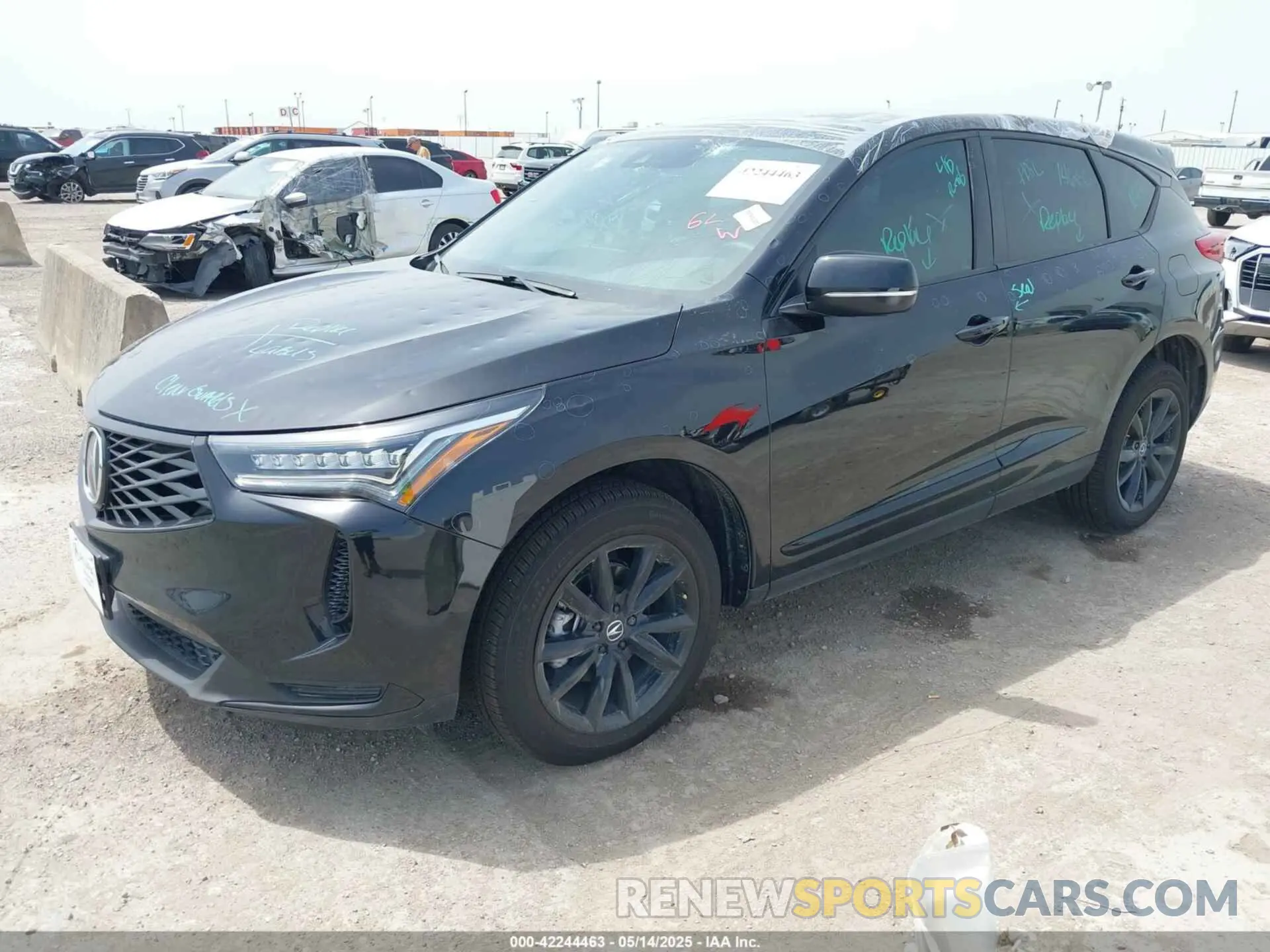 2 Photograph of a damaged car 5J8TC2H44SL013182 ACURA RDX 2025