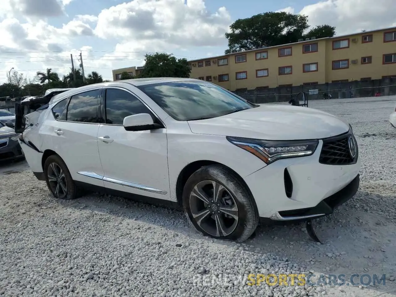 4 Photograph of a damaged car 5J8TC2H5XSL002390 ACURA RDX 2025