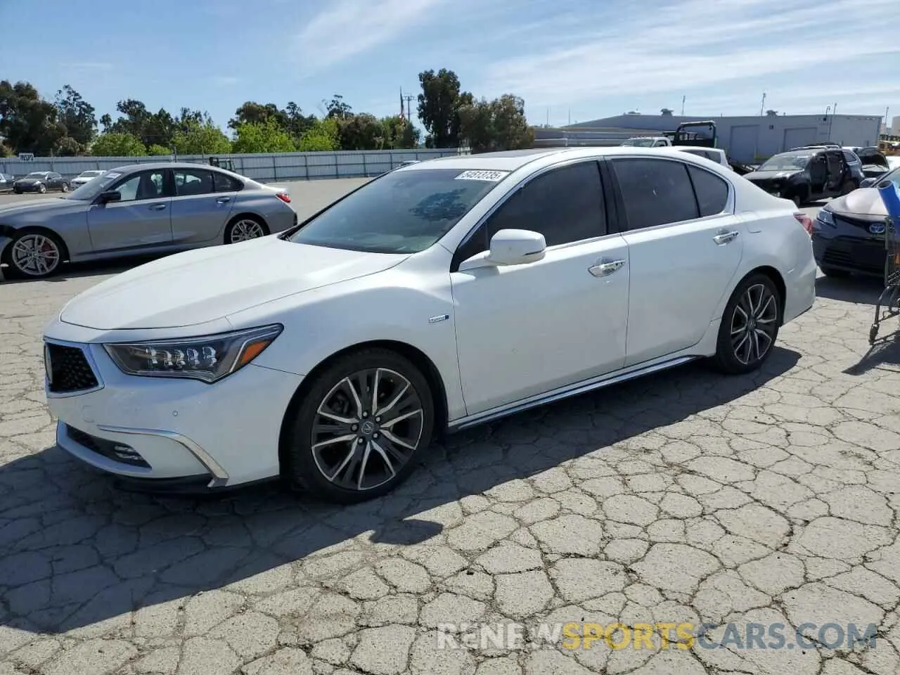 1 Photograph of a damaged car JH4KC2F94KC000309 ACURA RLX 2019