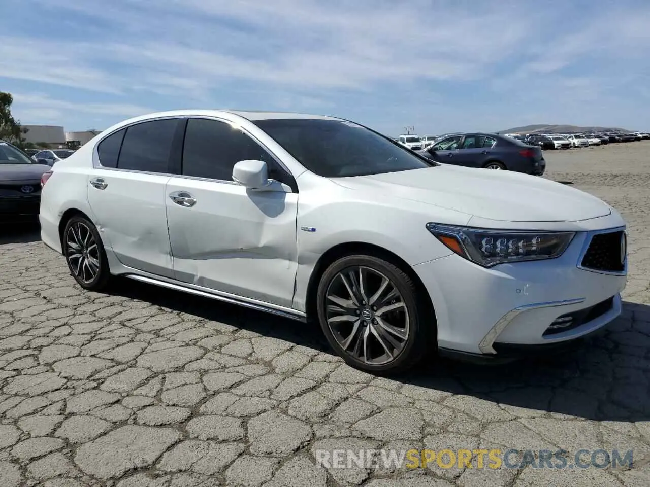 4 Photograph of a damaged car JH4KC2F94KC000309 ACURA RLX 2019