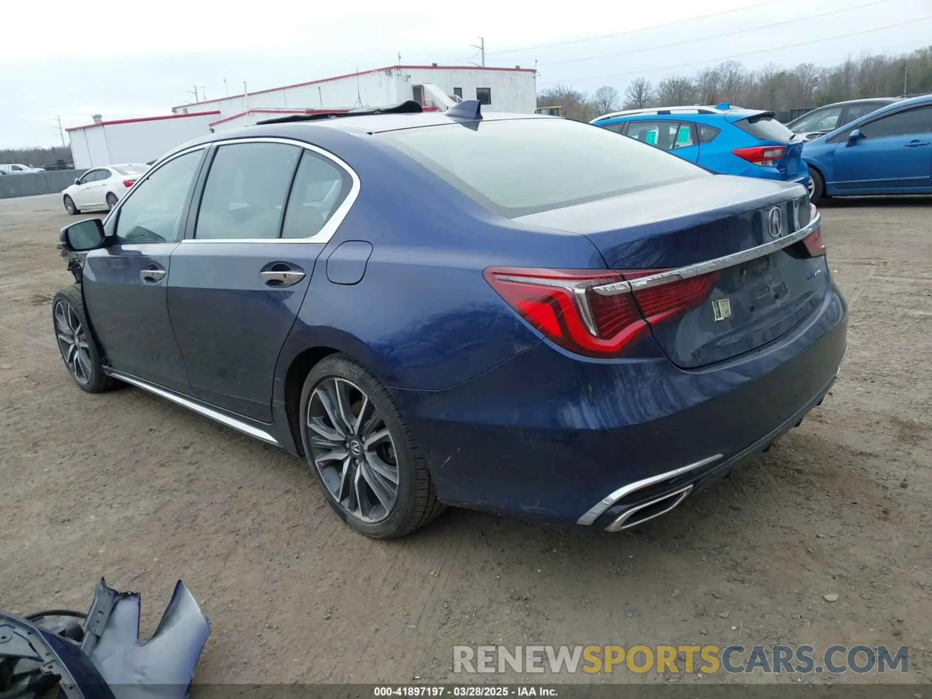 3 Photograph of a damaged car JH4KC2F97KC000076 ACURA RLX 2019