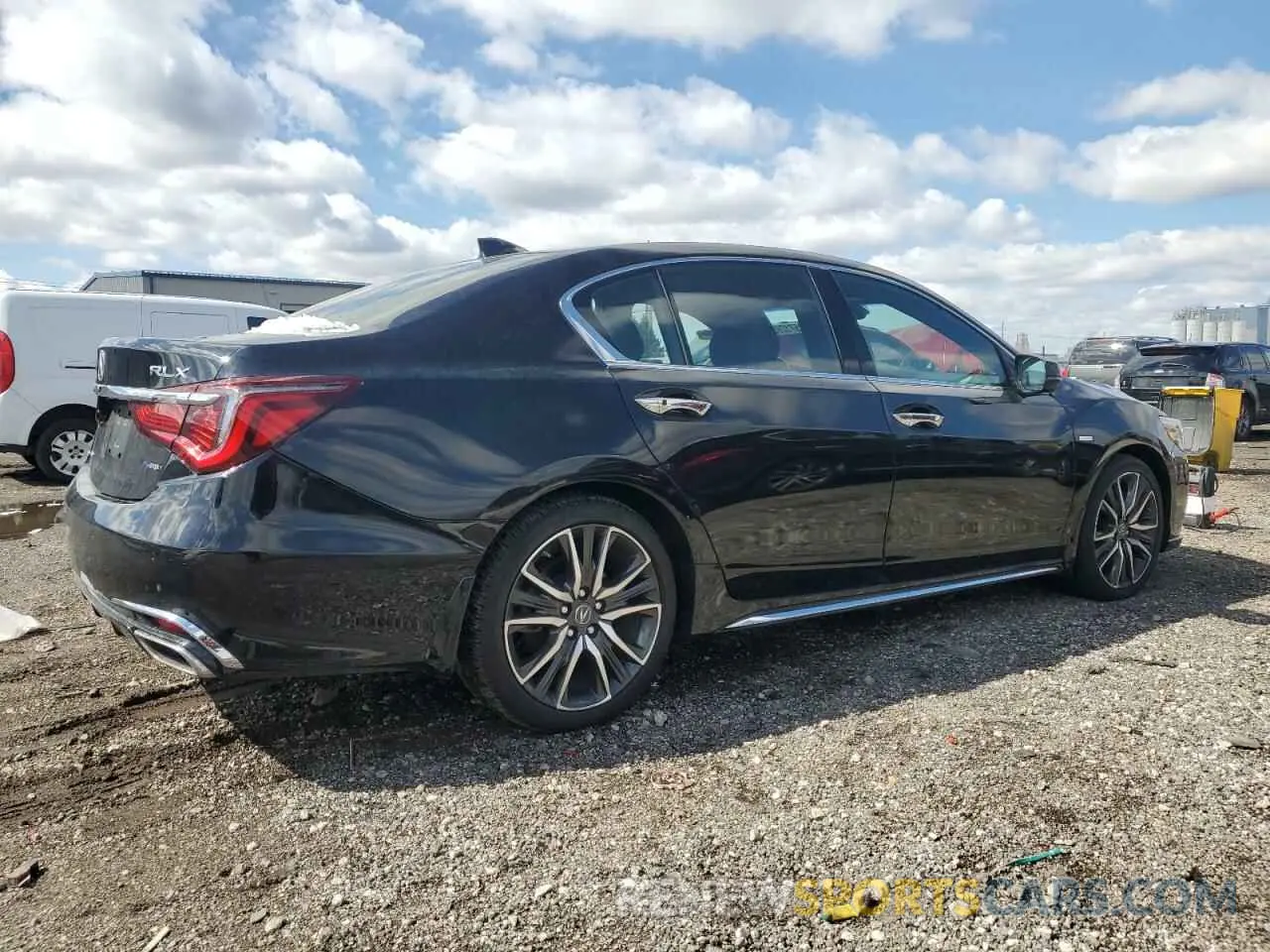 3 Photograph of a damaged car JH4KC2F99KC000242 ACURA RLX 2019