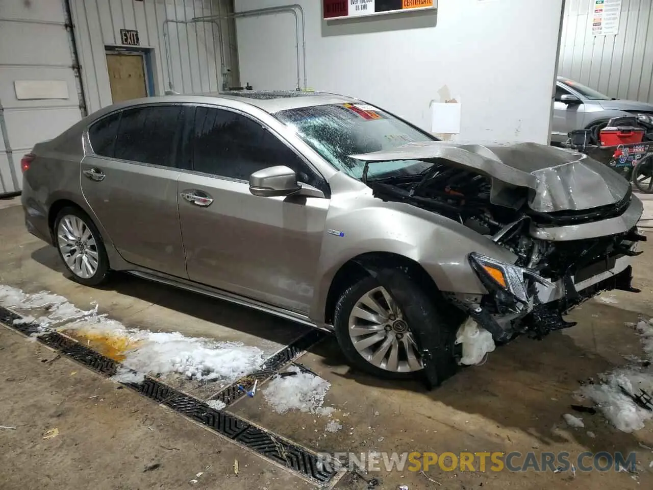 4 Photograph of a damaged car JH4KC2F92LC000133 ACURA RLX 2020