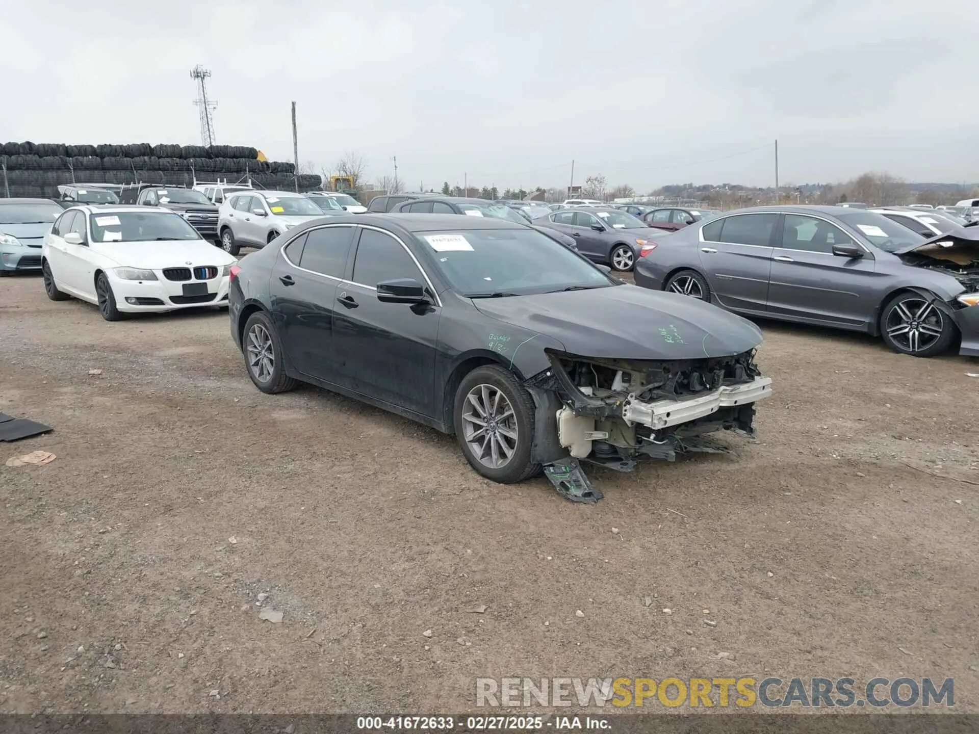 1 Фотография поврежденного автомобиля 19UUB1F30KA004471 ACURA TLX 2019