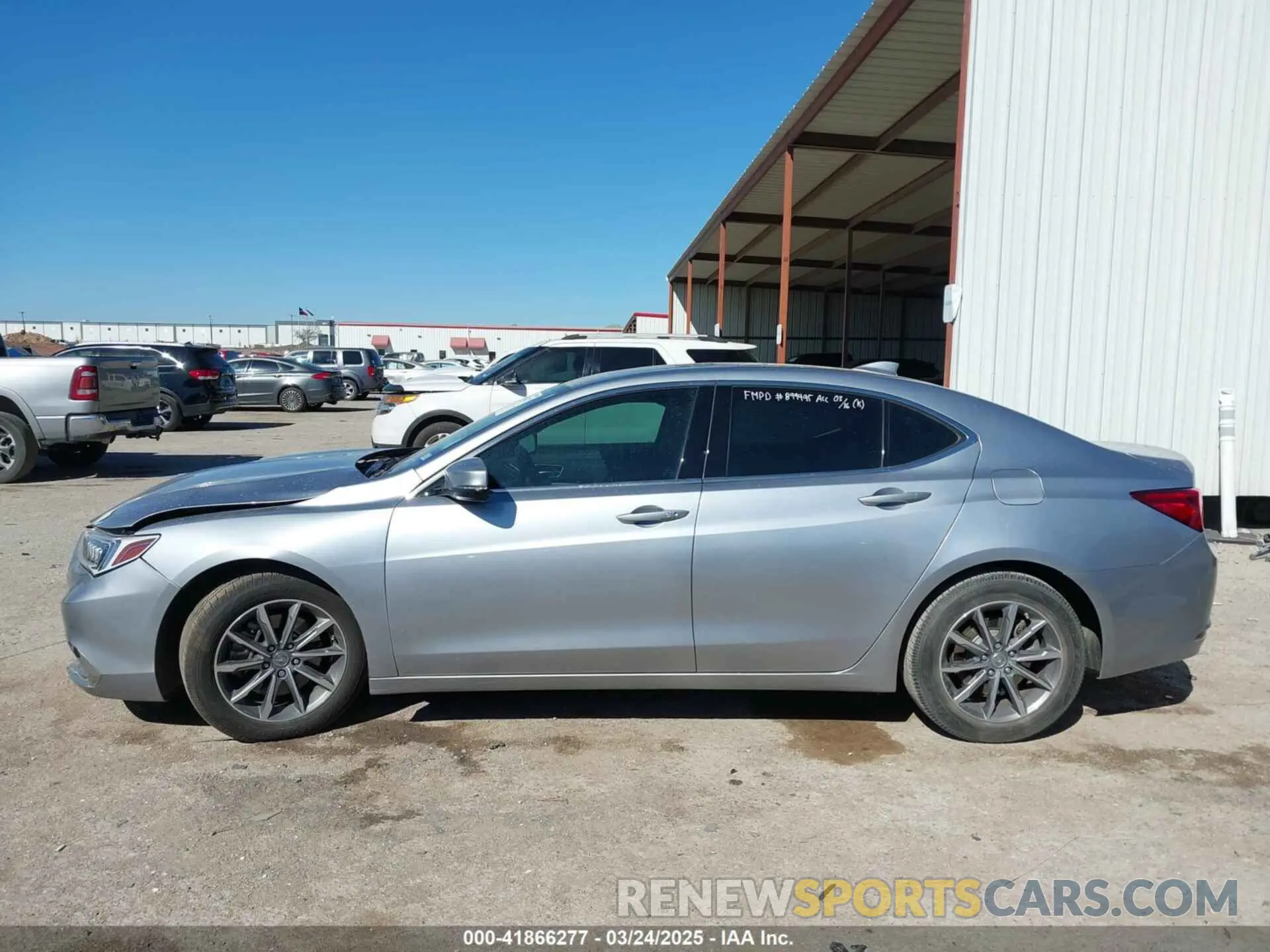 13 Photograph of a damaged car 19UUB1F30KA010108 ACURA TLX 2019